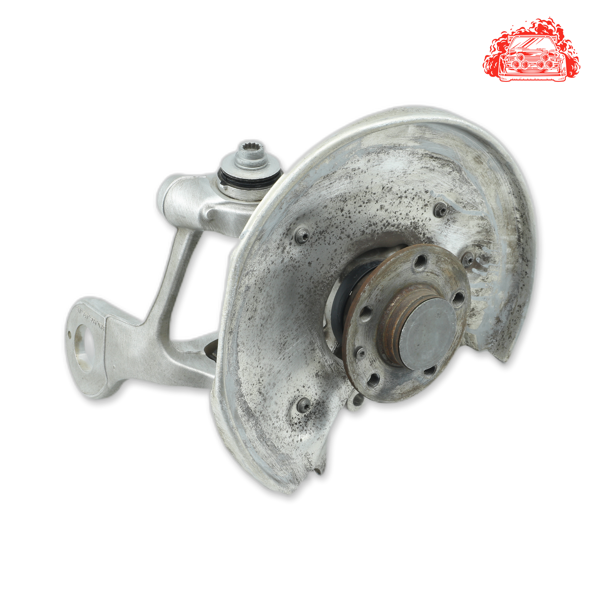 Used AUDI A4 1.8T S MULTITRONIC Driver Side Rear Knuckle and Hub - OEM Part 8K0506432AP