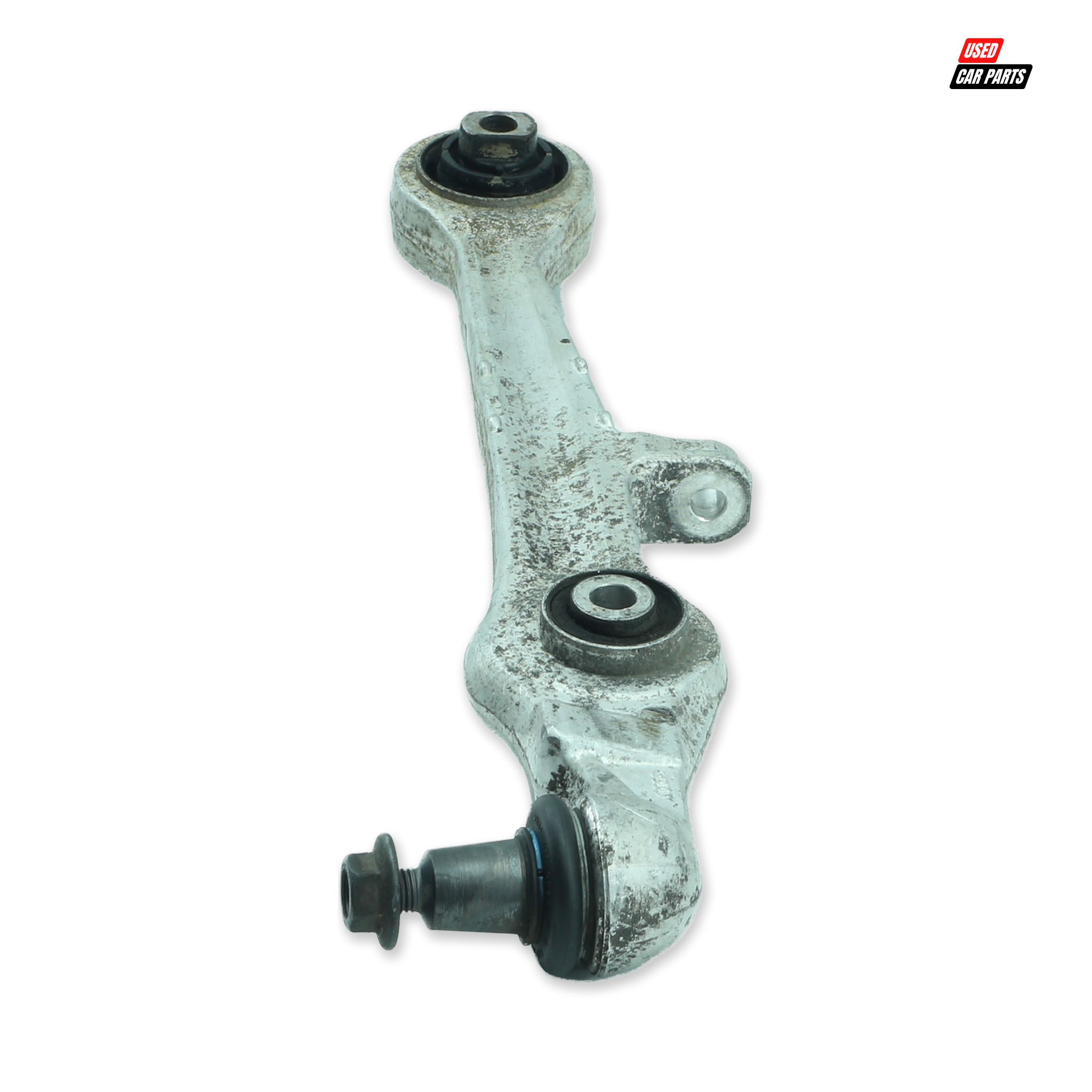Used Driver's Side Front Lower Suspension Arm (Part Number 4D0407155P) for 2014 AUDI A4 1.8T S MULTITRONIC