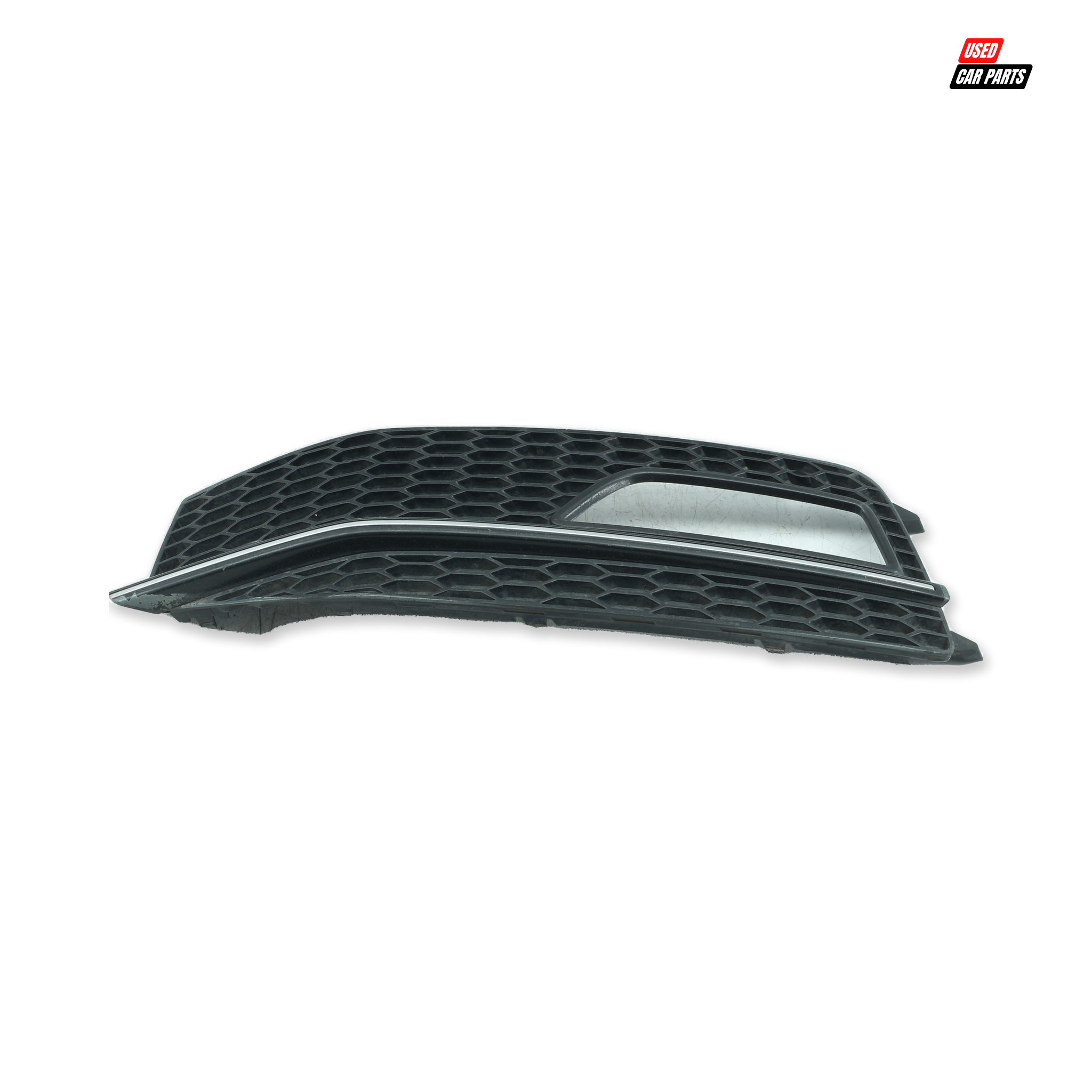 Used Passengers Side Fog Light Grill (Part Number 8K0807681N) for 2014 Audi A4 1.8T S Multitronic