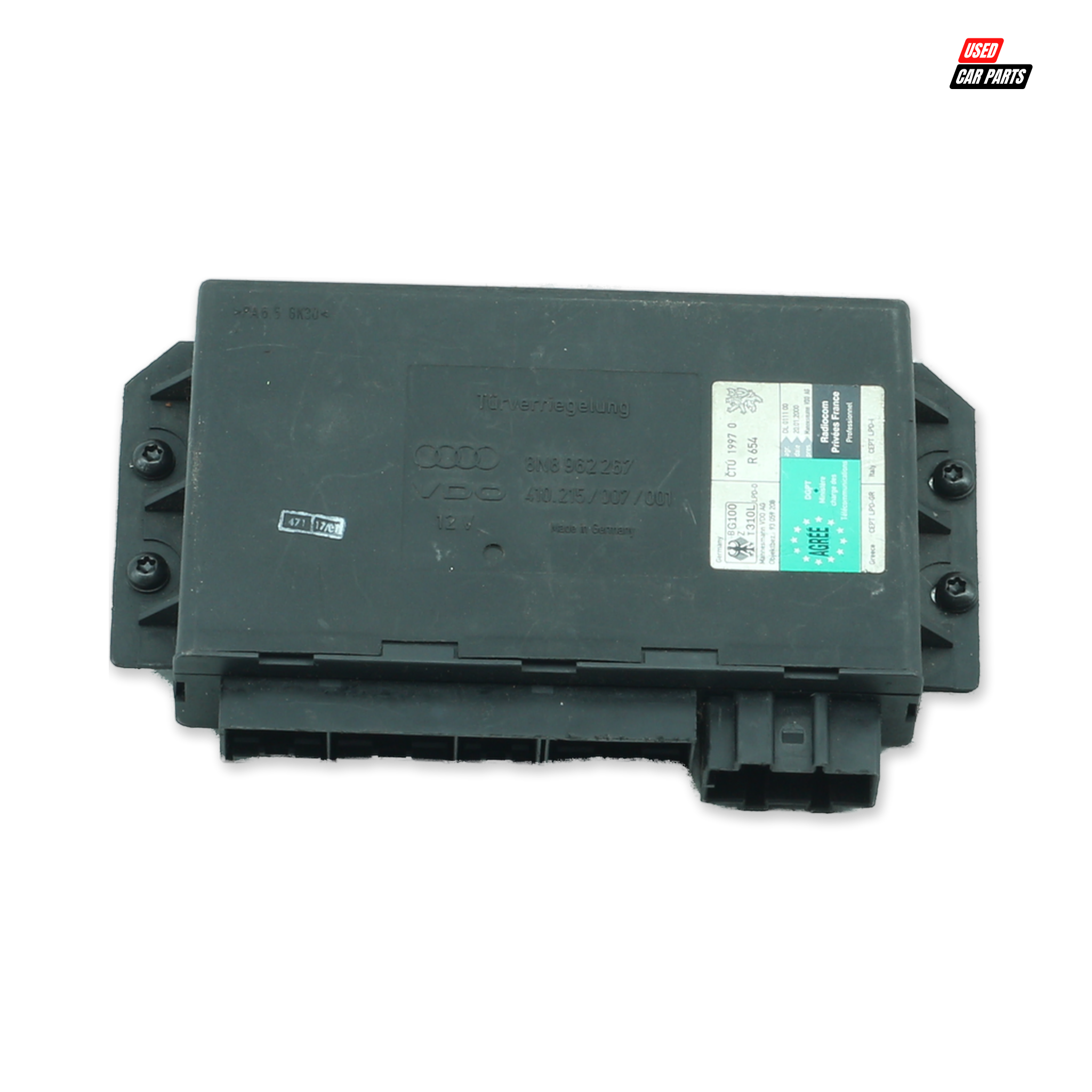 Used Audi TT Coupe 2001 Comfort Control Unit Module (Part Number 8N8962267)