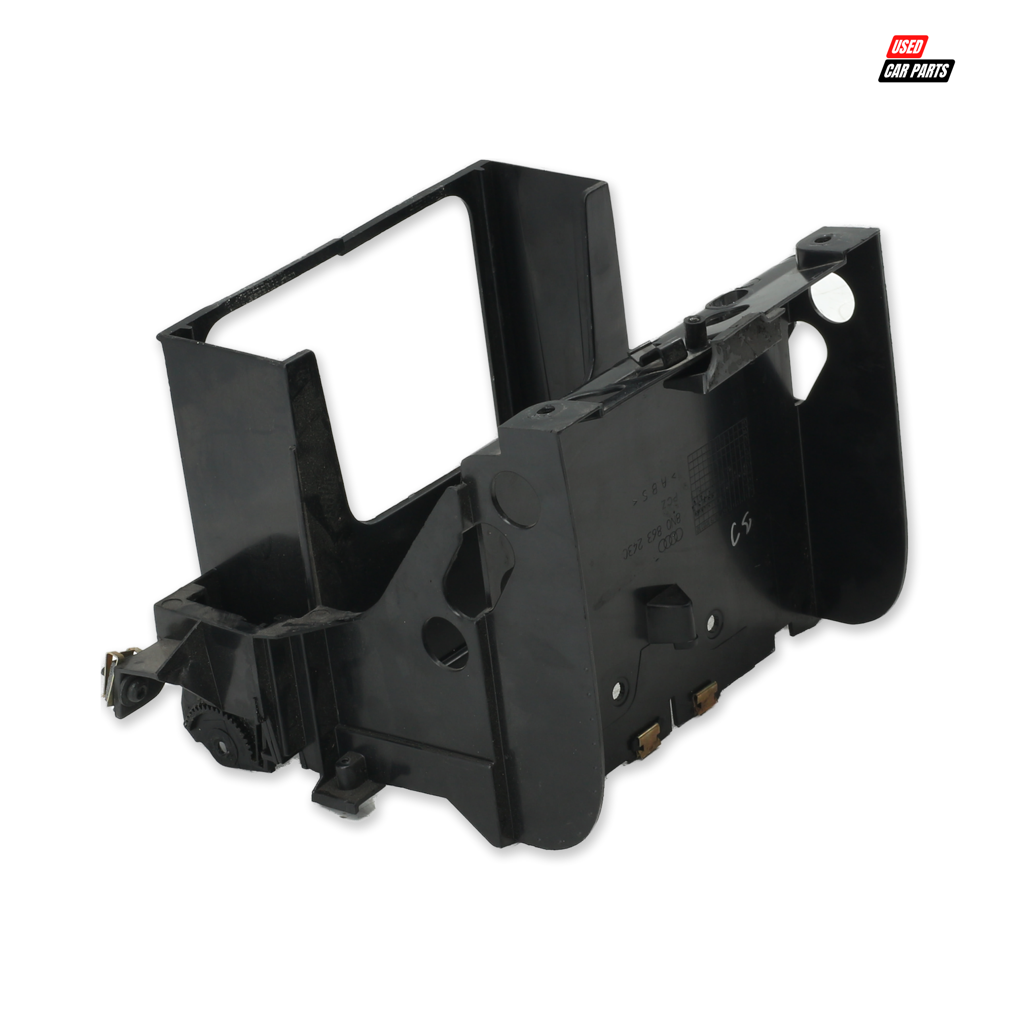 Radio Bracket Part Number 8N0863243C for 2001 AUDI TT Coupe (Used/Salvaged)