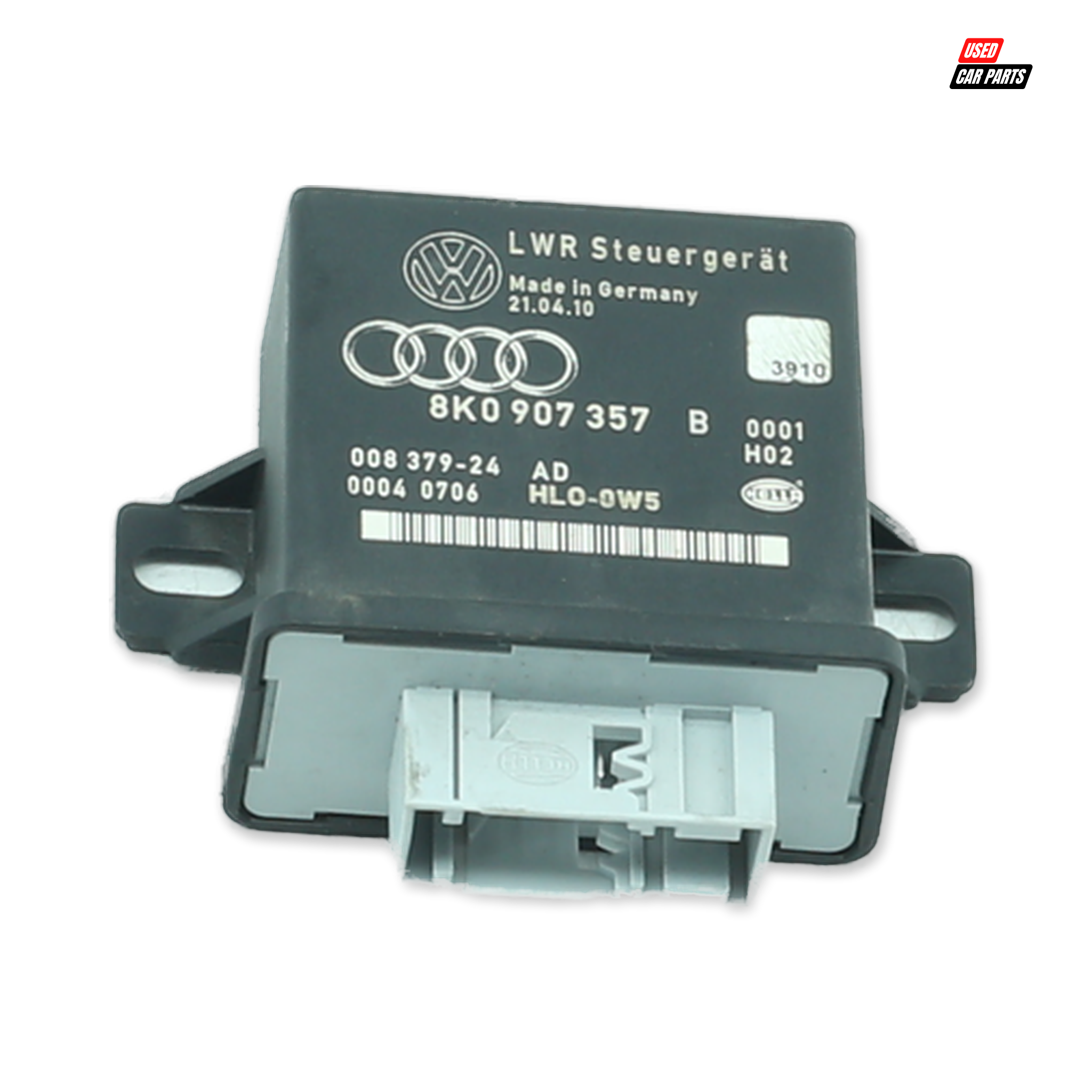 Used Audi Q5 2010 Headlight Range Control Module (Part Number 8K0907357B)
