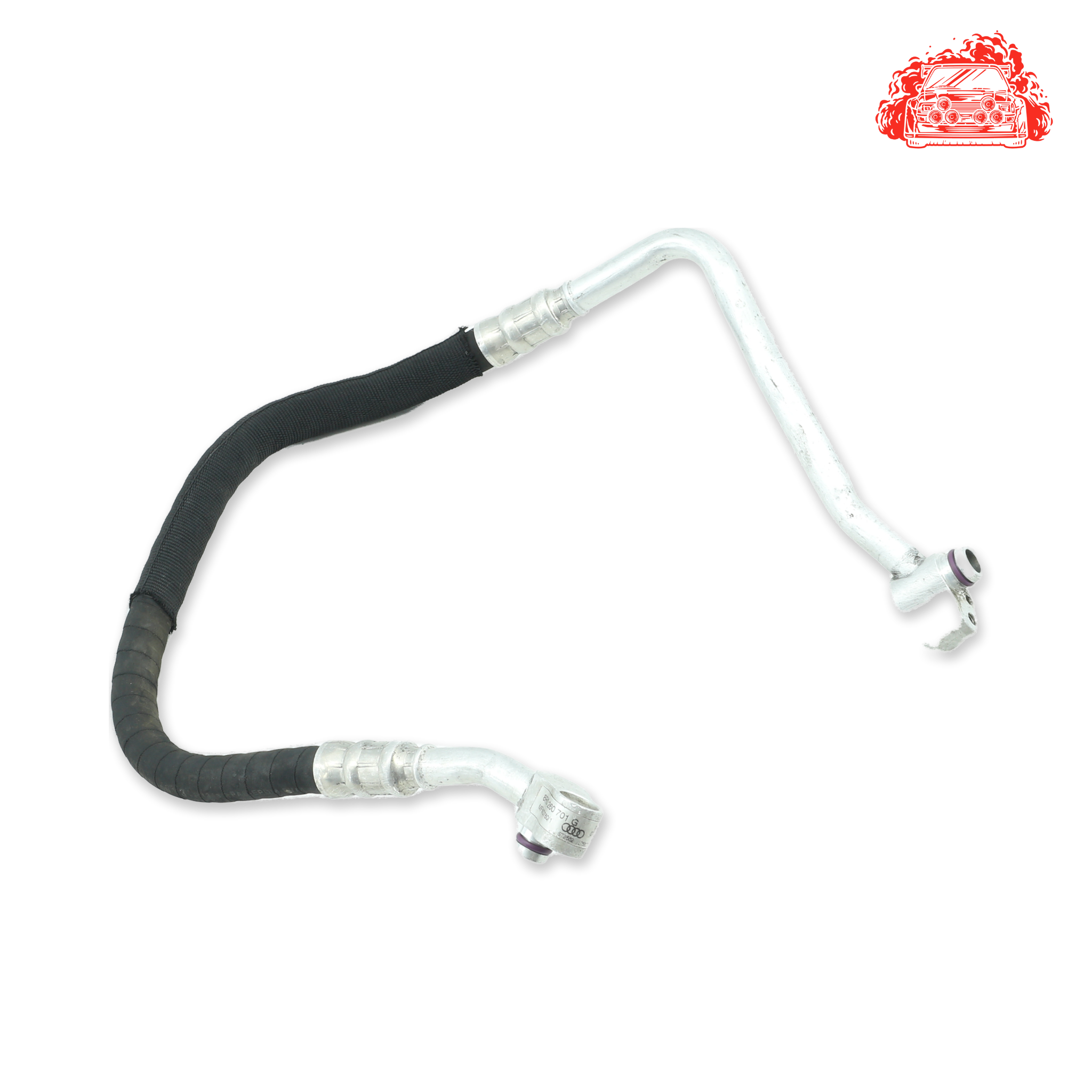 Used AUDI Q5 2.0 T FSI QUATTRO S TRONIC High Pressure Discharge Aircon AC Pipe - OEM Part 8R0260701