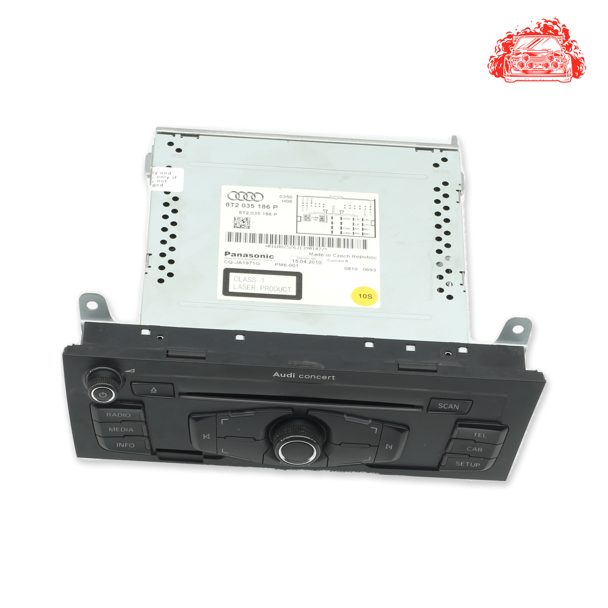 Used Audi Q5 2.0 T FSI QUATTRO S Tronic Radio - OEM Part 8T2035186P