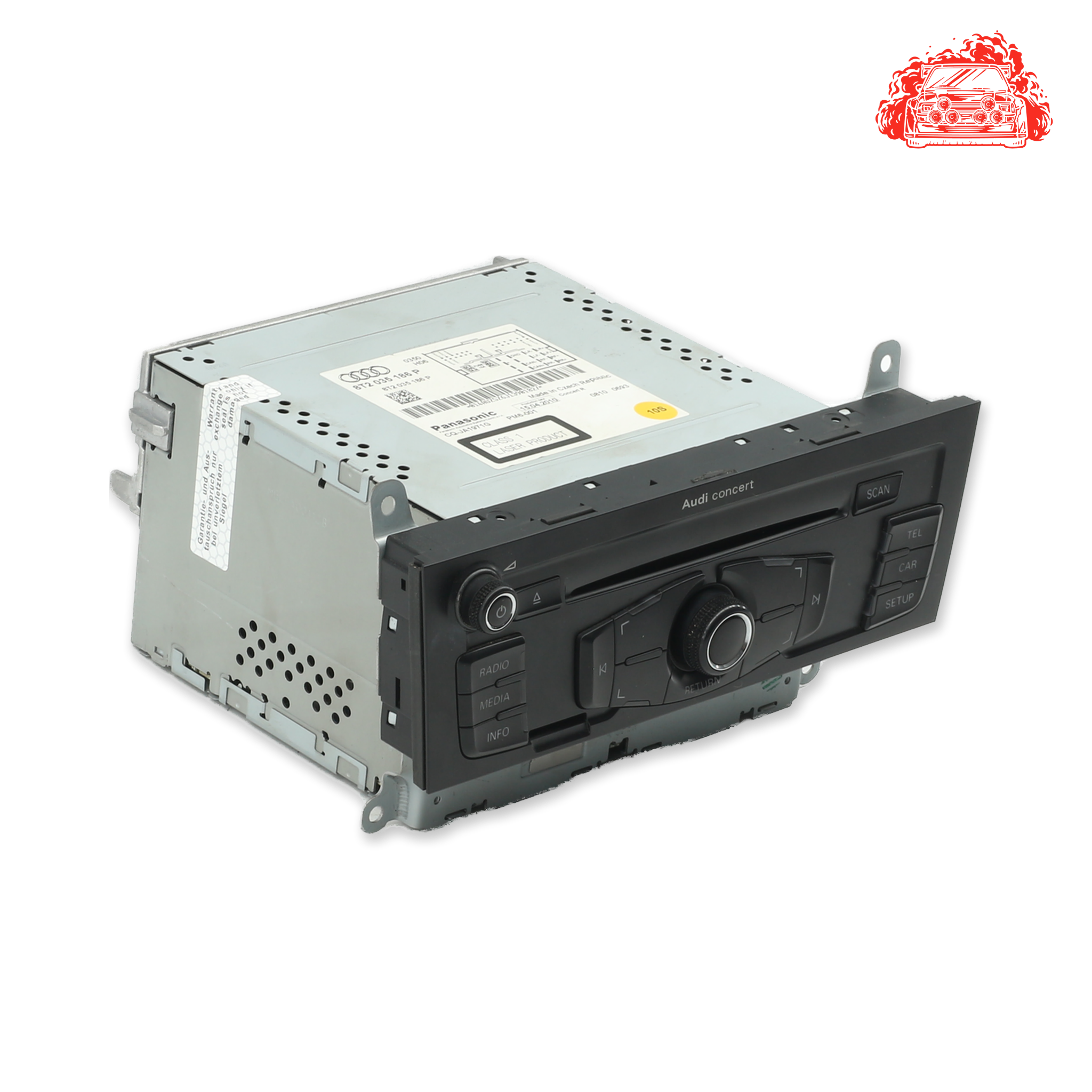 Used Audi Q5 2.0 T FSI QUATTRO S Tronic Radio - OEM Part 8T2035186P