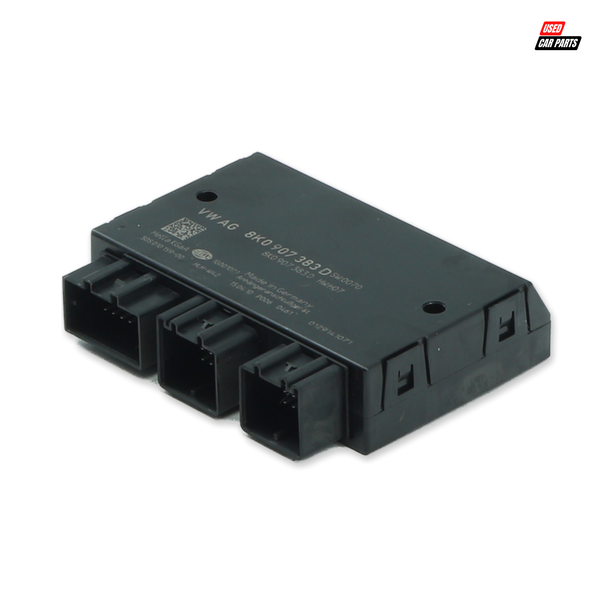 Genuine Used AUDI Q5 Tow Bar Control Module - Part Number 8K0907383D