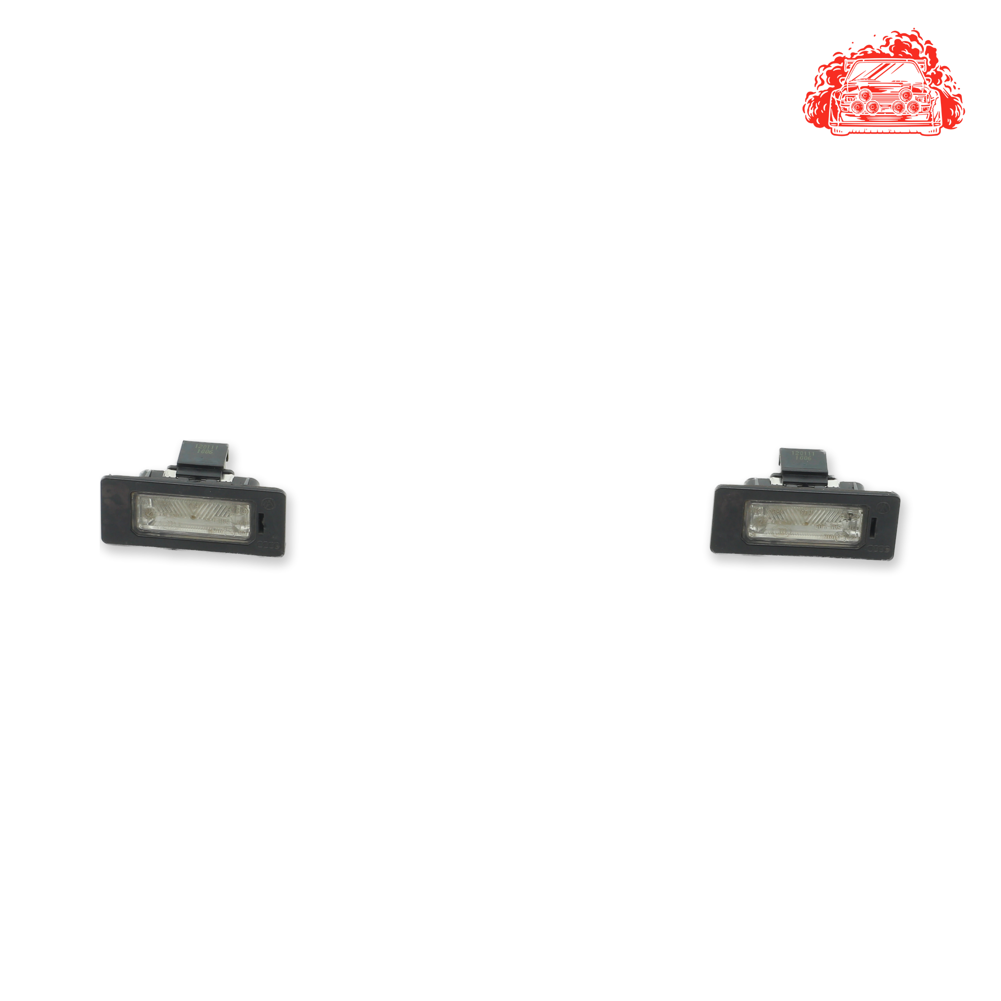 Used AUDI A4 1.8T AMBITION Number Plate Lights - OEM Part 8T0943021