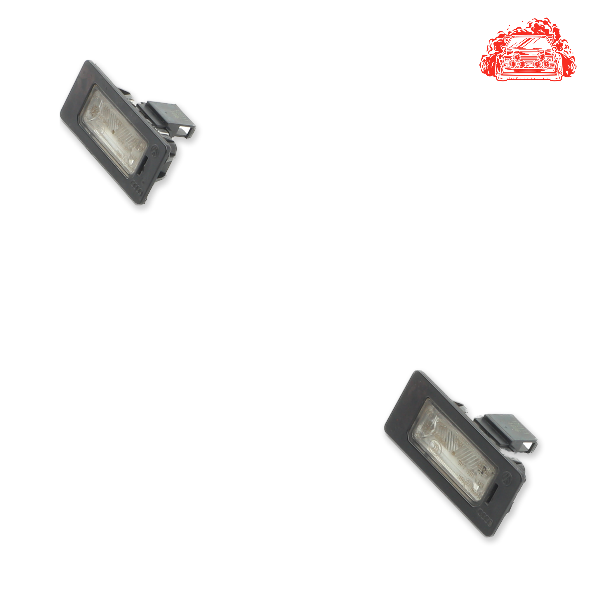 Used AUDI A4 1.8T AMBITION Number Plate Lights - OEM Part 8T0943021