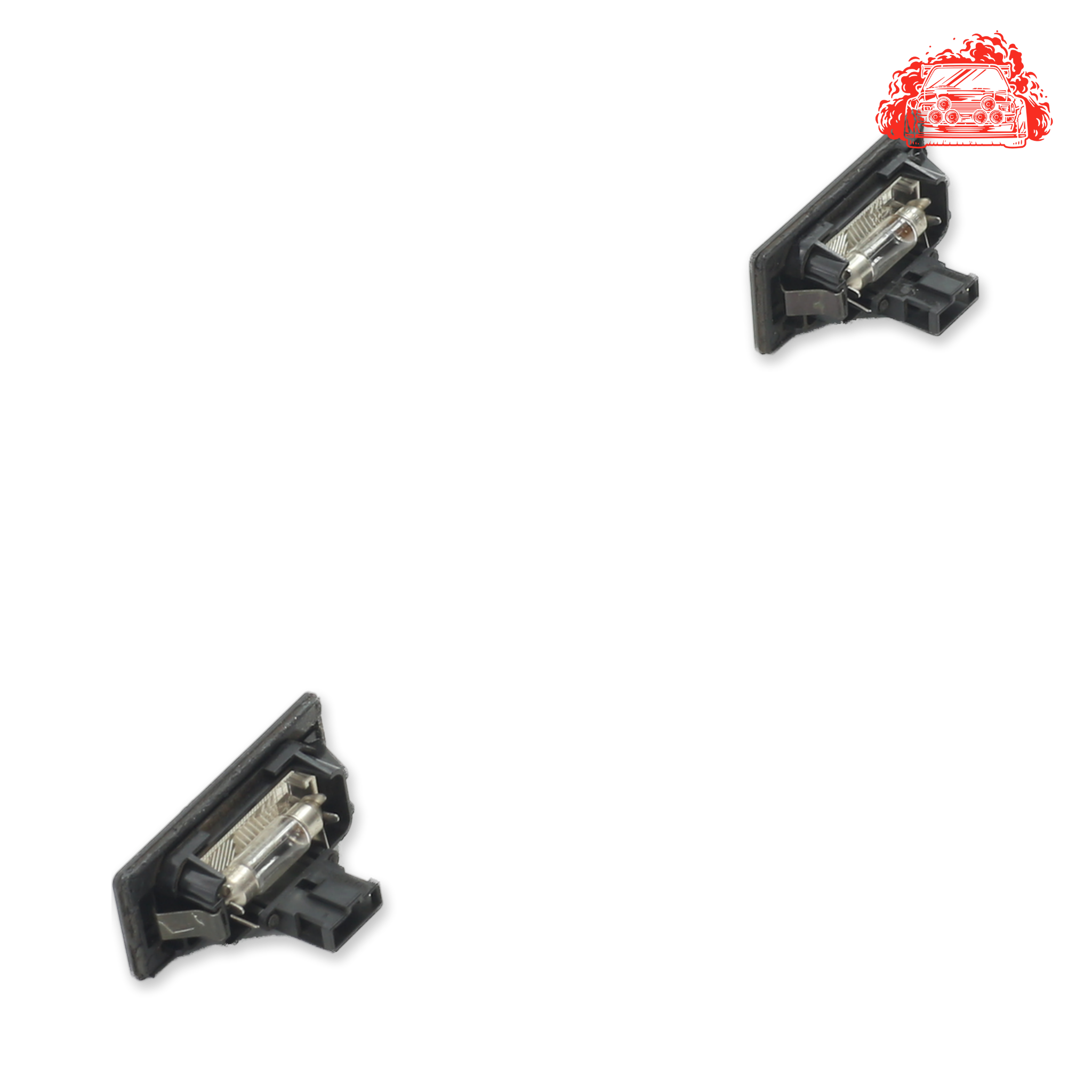 Used AUDI A4 1.8T AMBITION Number Plate Lights - OEM Part 8T0943021