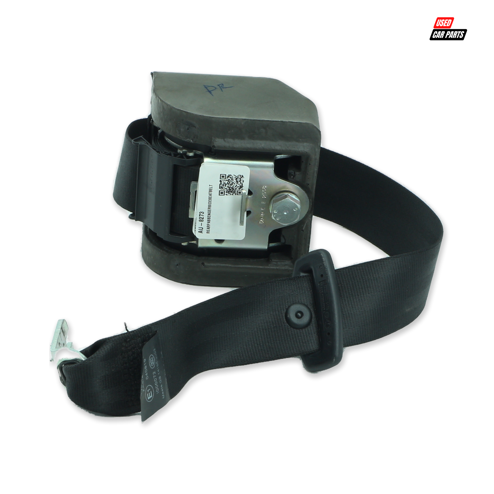 Used Passengers Side Rear Seat Belt (Part Number 8K0857805P) for 2011 AUDI A4 1.8T AMBITION