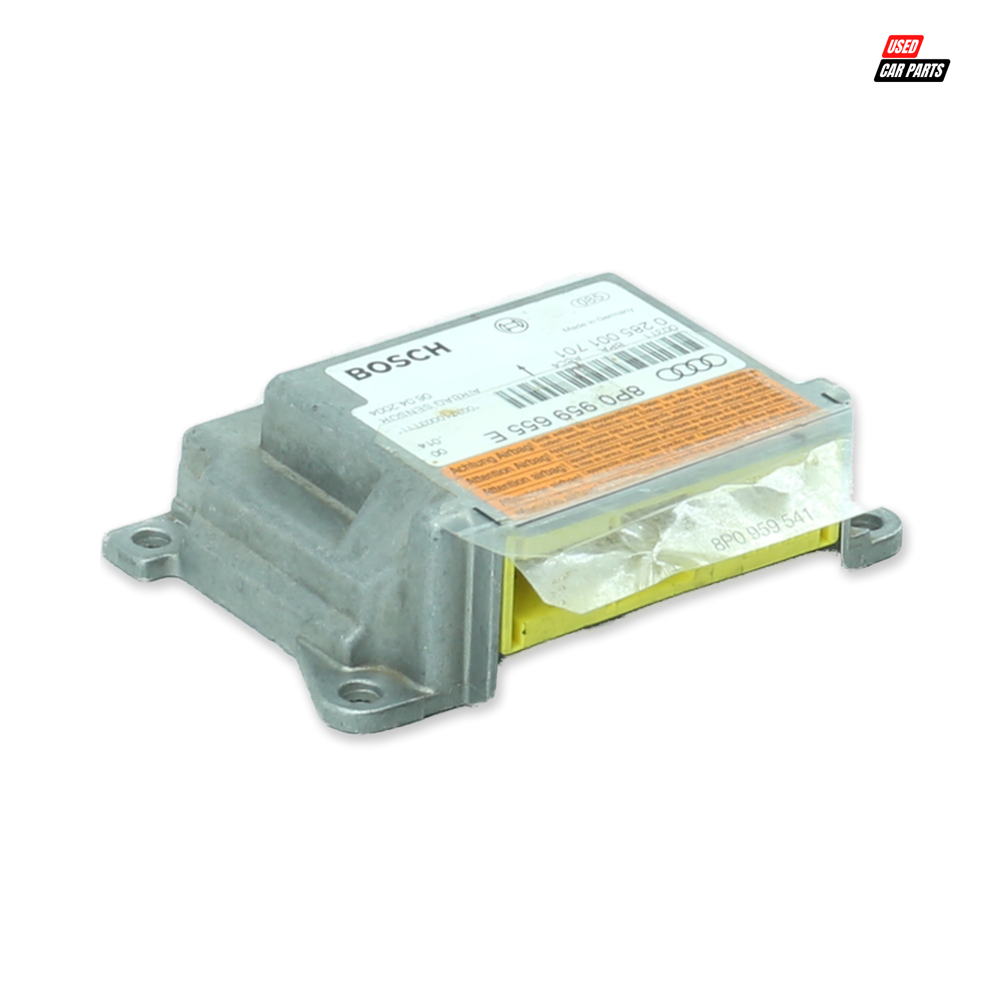 Used Airbag Control Module Part Number 8P0959655E for 2002 AUDI A3