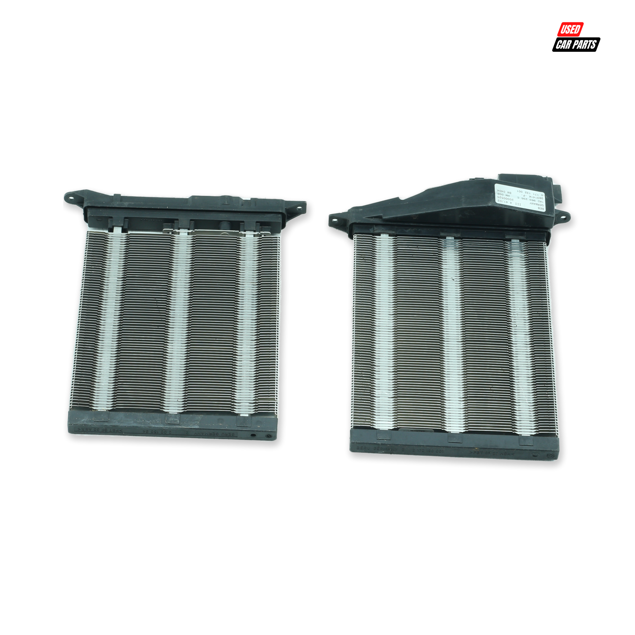 Used Interior Heater Radiator (Part Number 1K0963235C) for 2002 AUDI A3