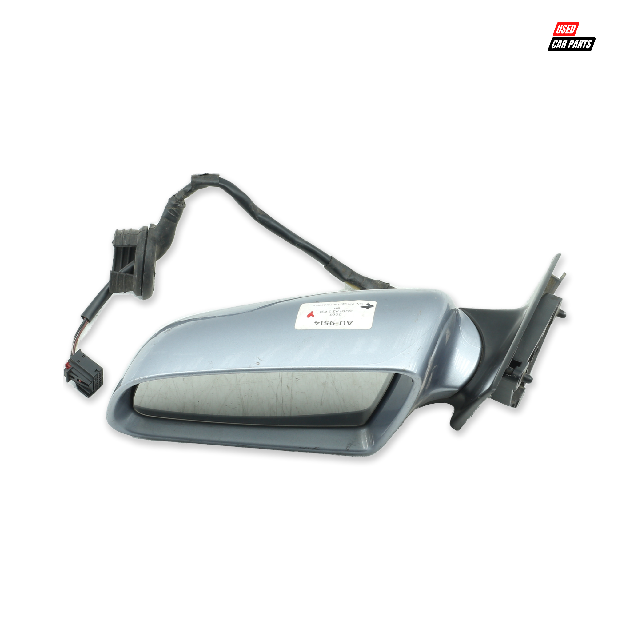 Used Passenger Side Mirror for 2002 Audi A3 - Tested