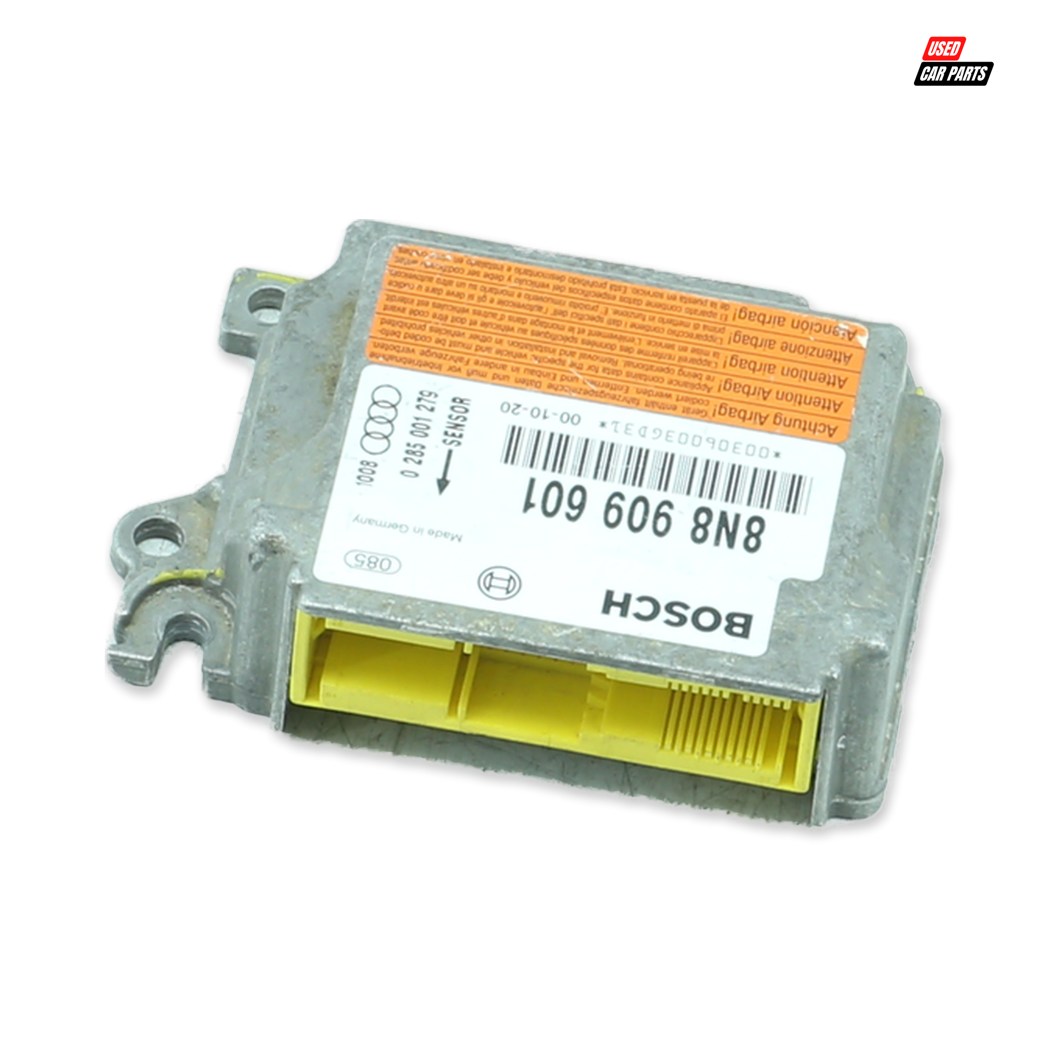 Used Airbag Control Module Part Number 8N8909601 for 2002 Audi TT Coupe