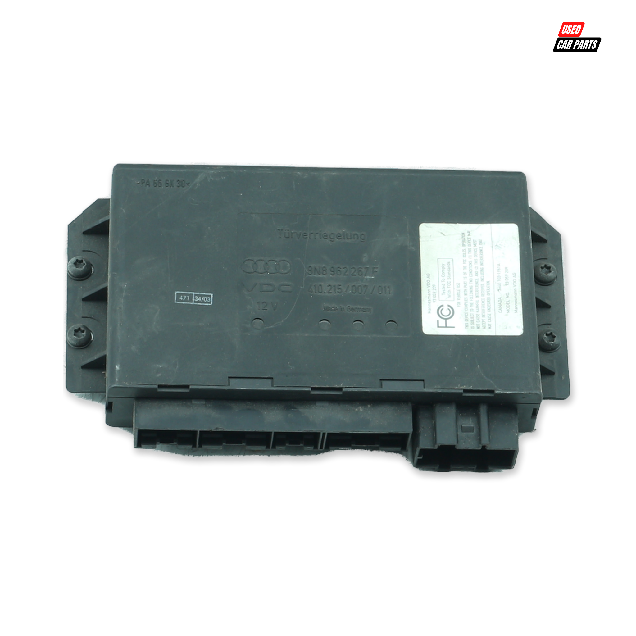 Used Audi TT Coupe 2002 Comfort Control Unit Module Part Number 8N8962267F