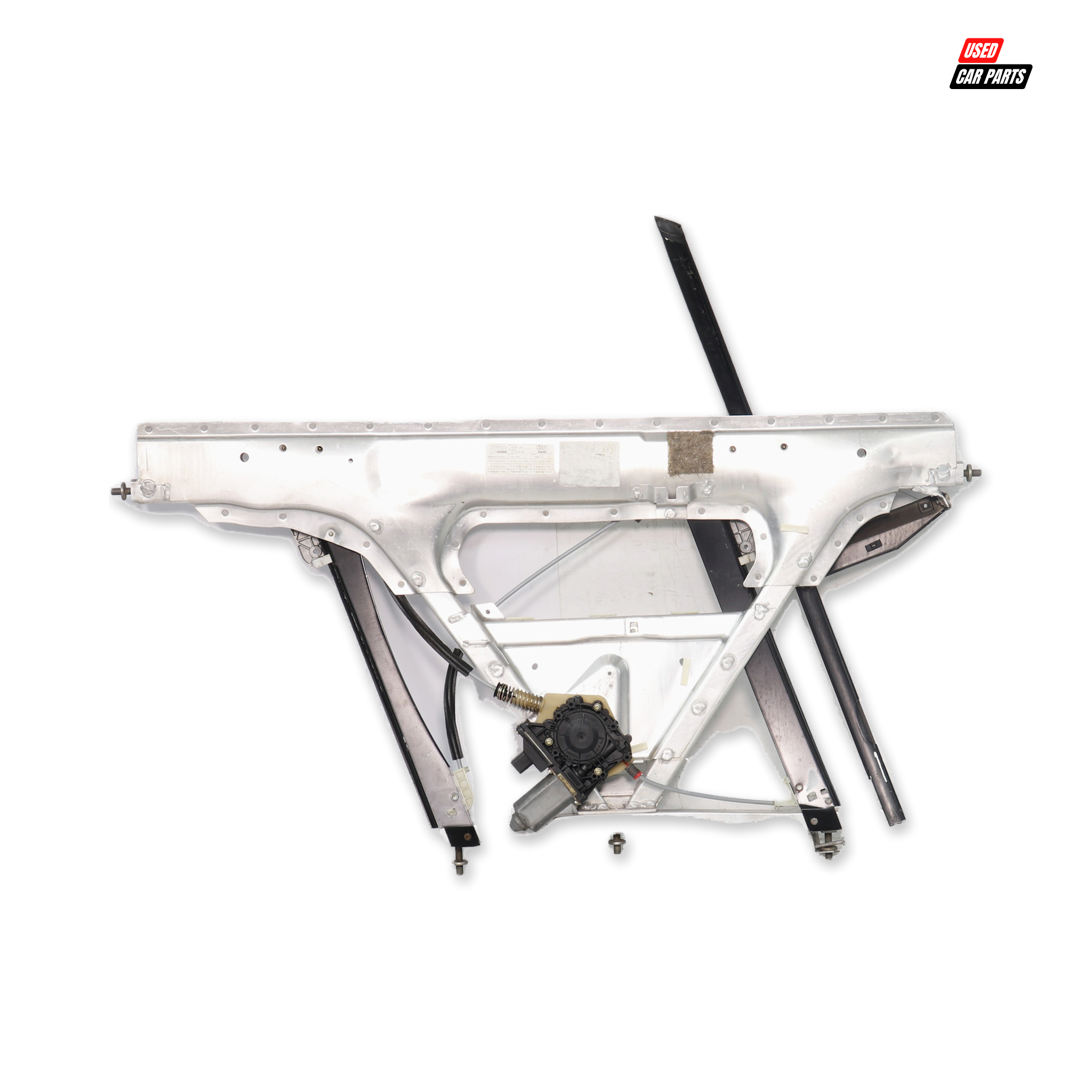 Used OEM Passengers Side Front Window Regulator (Part Number 8N8837729A) for 2002 Audi TT Coupe