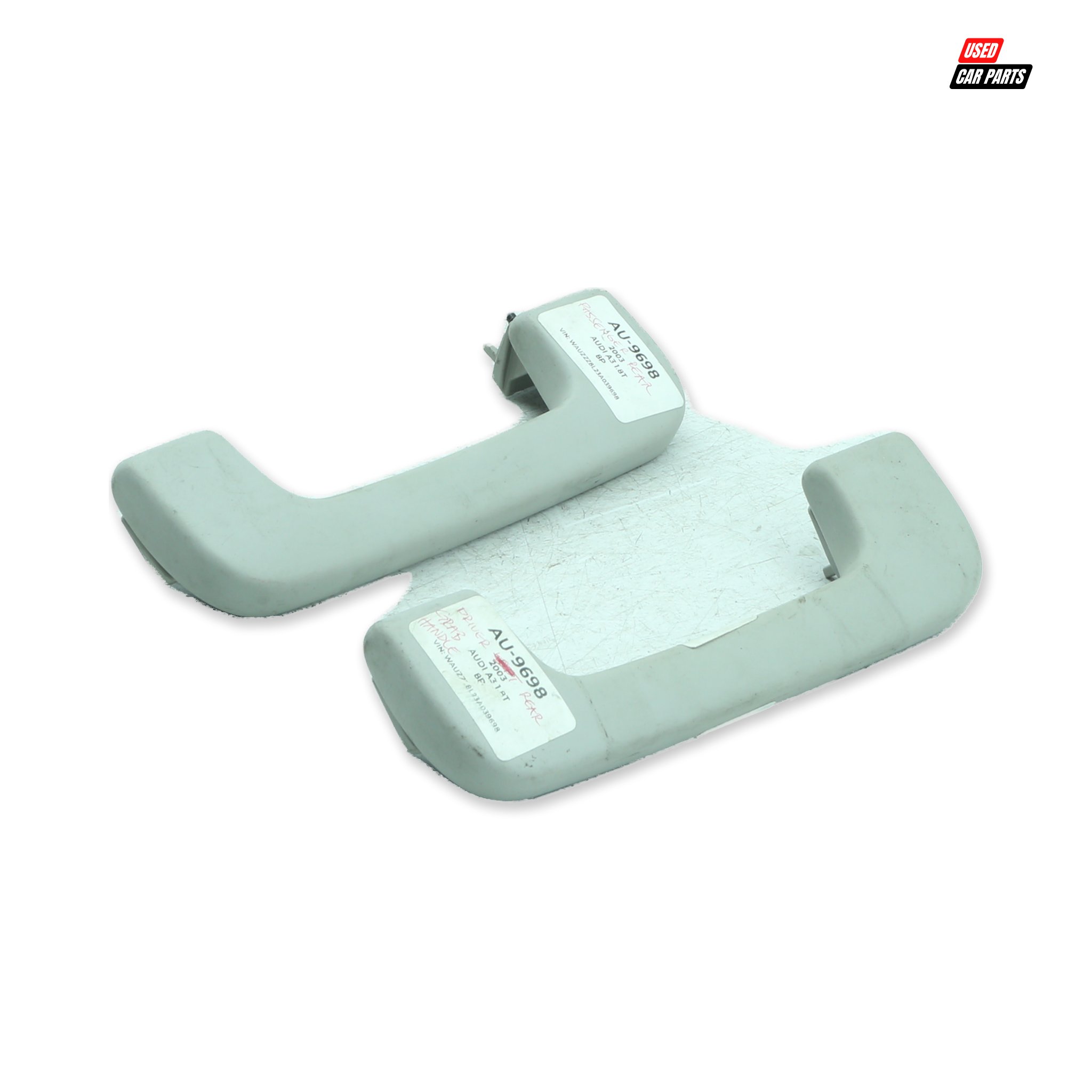 Used Audi A3 Headliner Handles 2 (Part Number 8P0857607M)