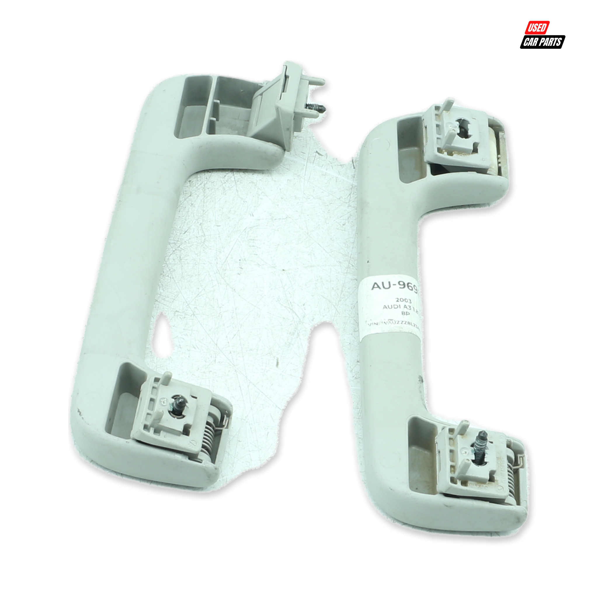 Used Audi A3 Headliner Handles 2 (Part Number 8P0857607M)