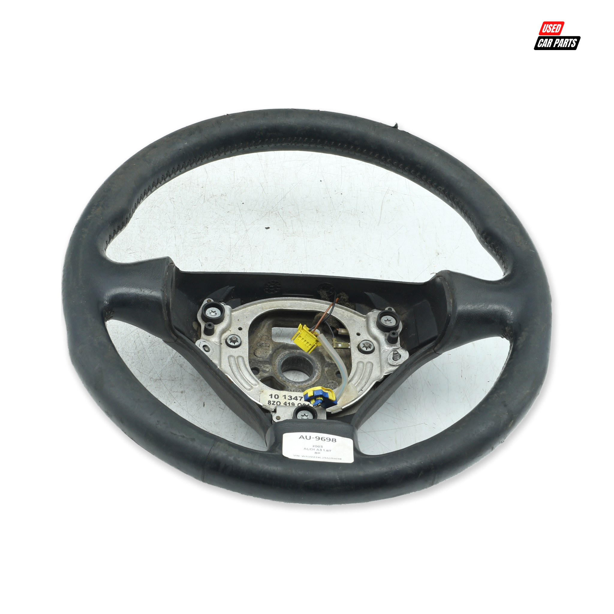 Used AUDI A3 2003 Steering Wheel Part Number 8Z0419091D