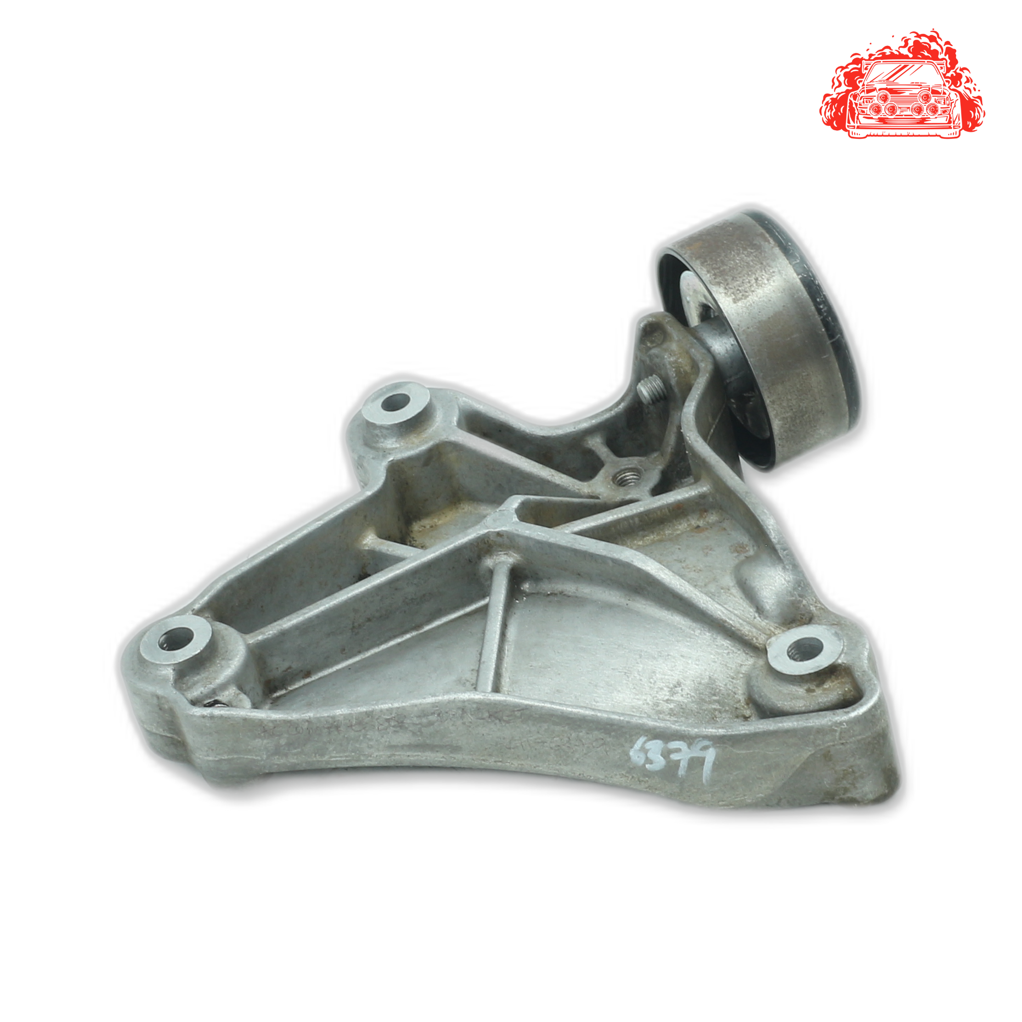 Used Chevrolet Captiva 2.4 LT White Ac Compressor Mount Bracket - OEM Part 12605471