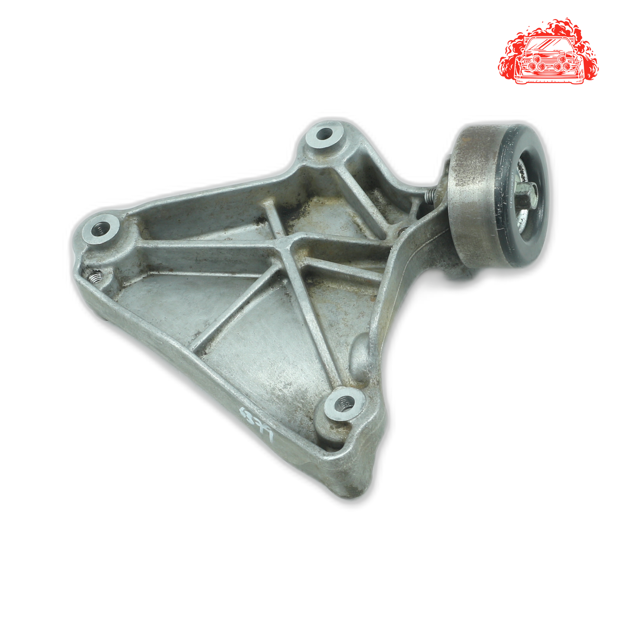 Used Chevrolet Captiva 2.4 LT White Ac Compressor Mount Bracket - OEM Part 12605471