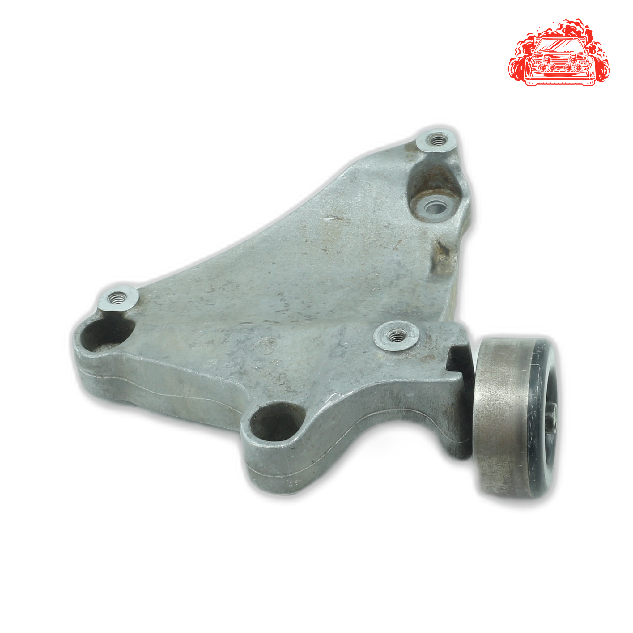 Used Chevrolet Captiva 2.4 LT White Ac Compressor Mount Bracket - OEM Part 12605471