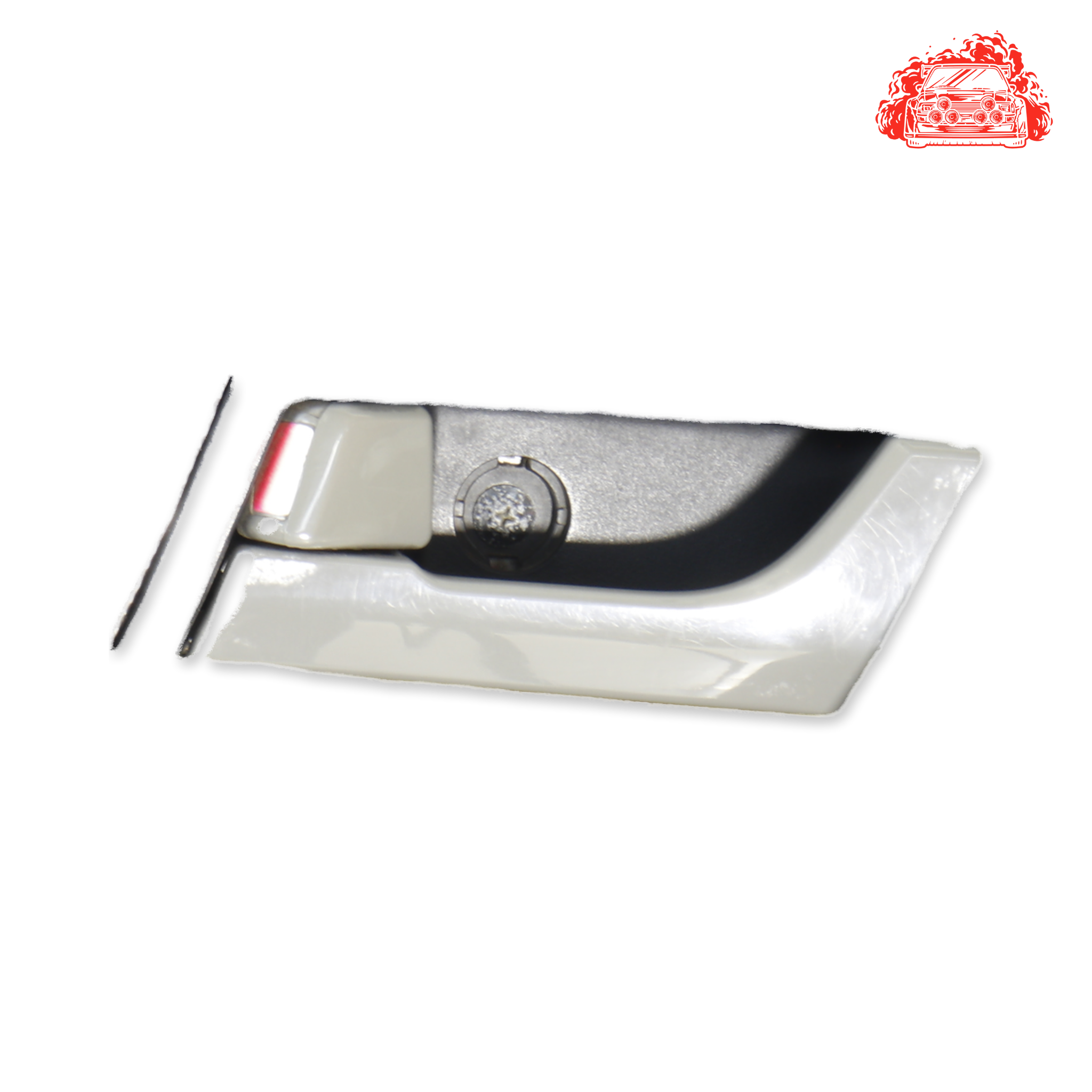 Used Chevrolet Captiva 2.4 LT White Passenger Side Rear Interior Door Handle