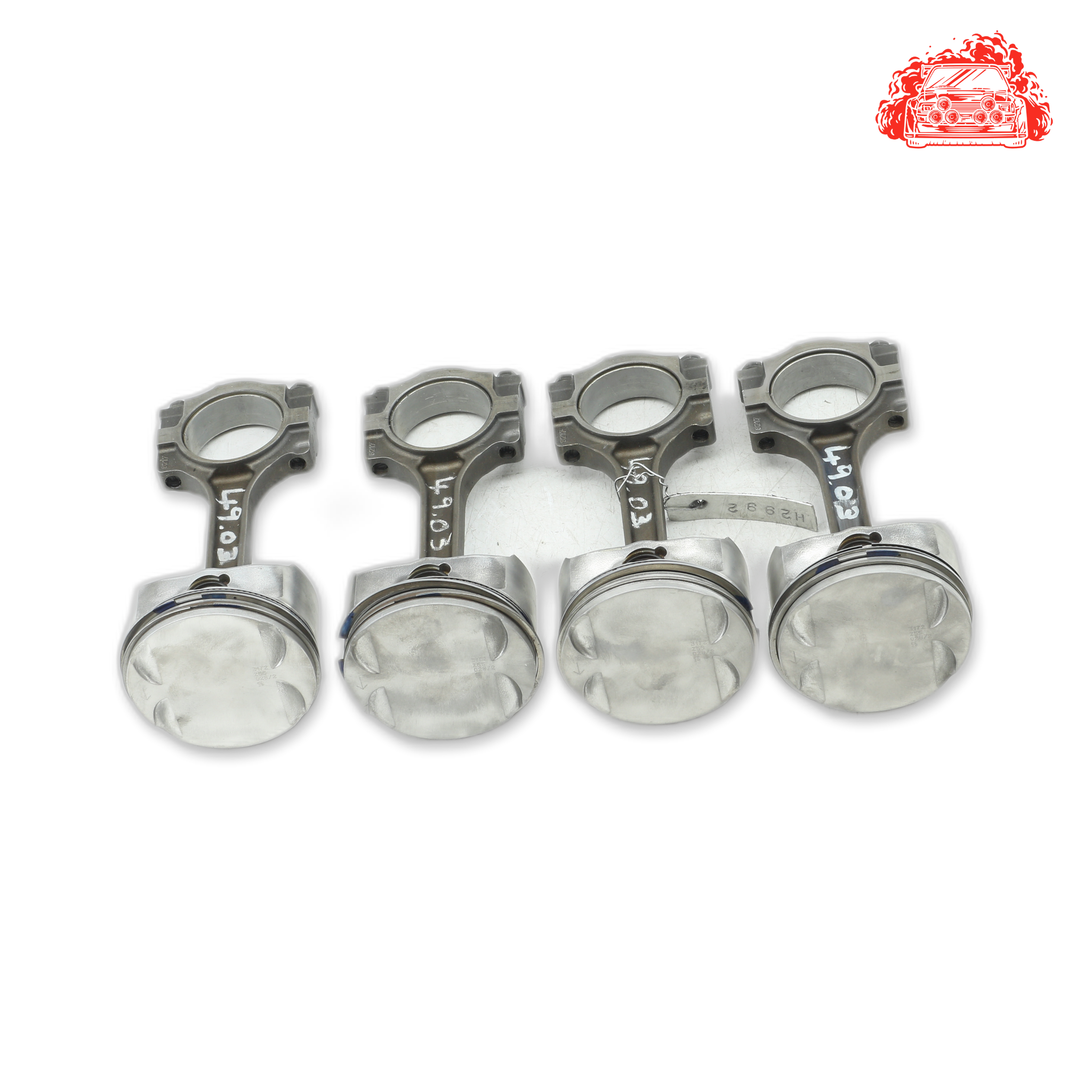 Used Chevrolet Captiva 2.4 LT White Pistons and Conrods