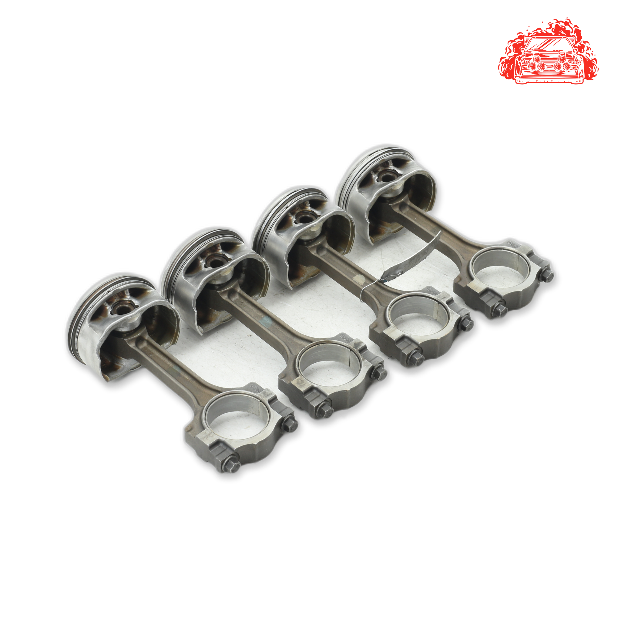 Used Chevrolet Captiva 2.4 LT White Pistons and Conrods