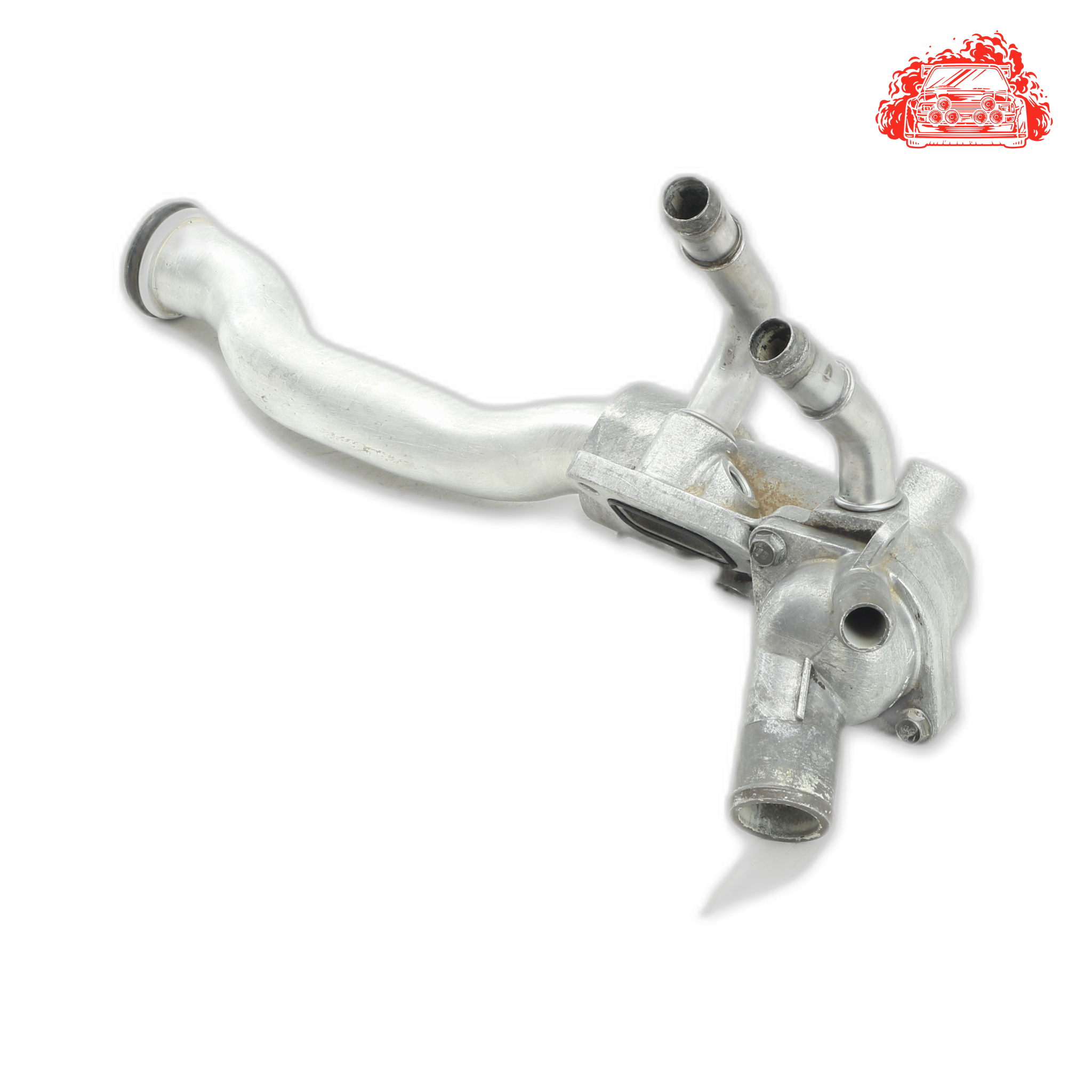 Used Chevrolet Captiva 2.4 LT White Thermostat Housing - OEM Part 12607291