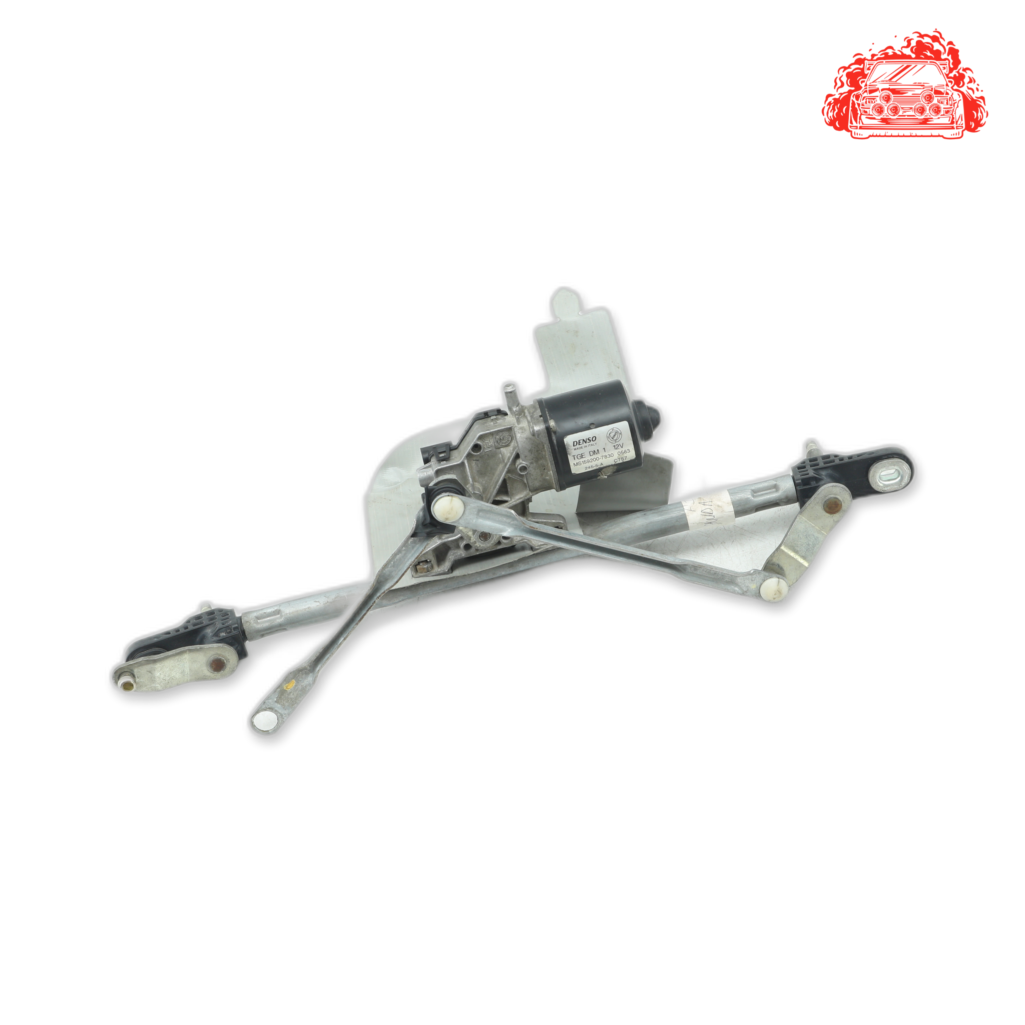 FIAT Panda 1.2 Dynamic Front Wiper Motor MS159200-7830