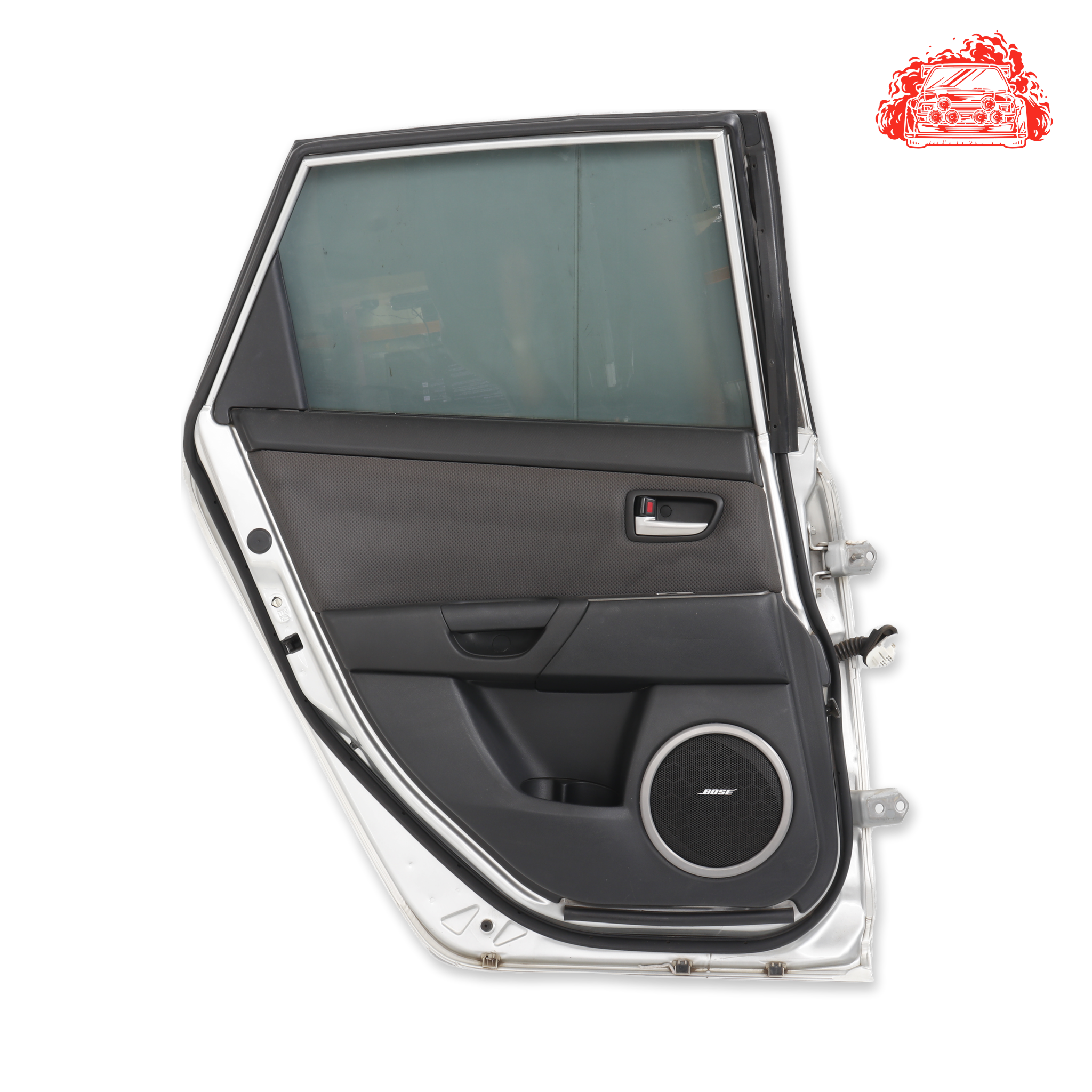 Used Mazda3 2.3 MPS Silver Passenger Side Rear Door Panel