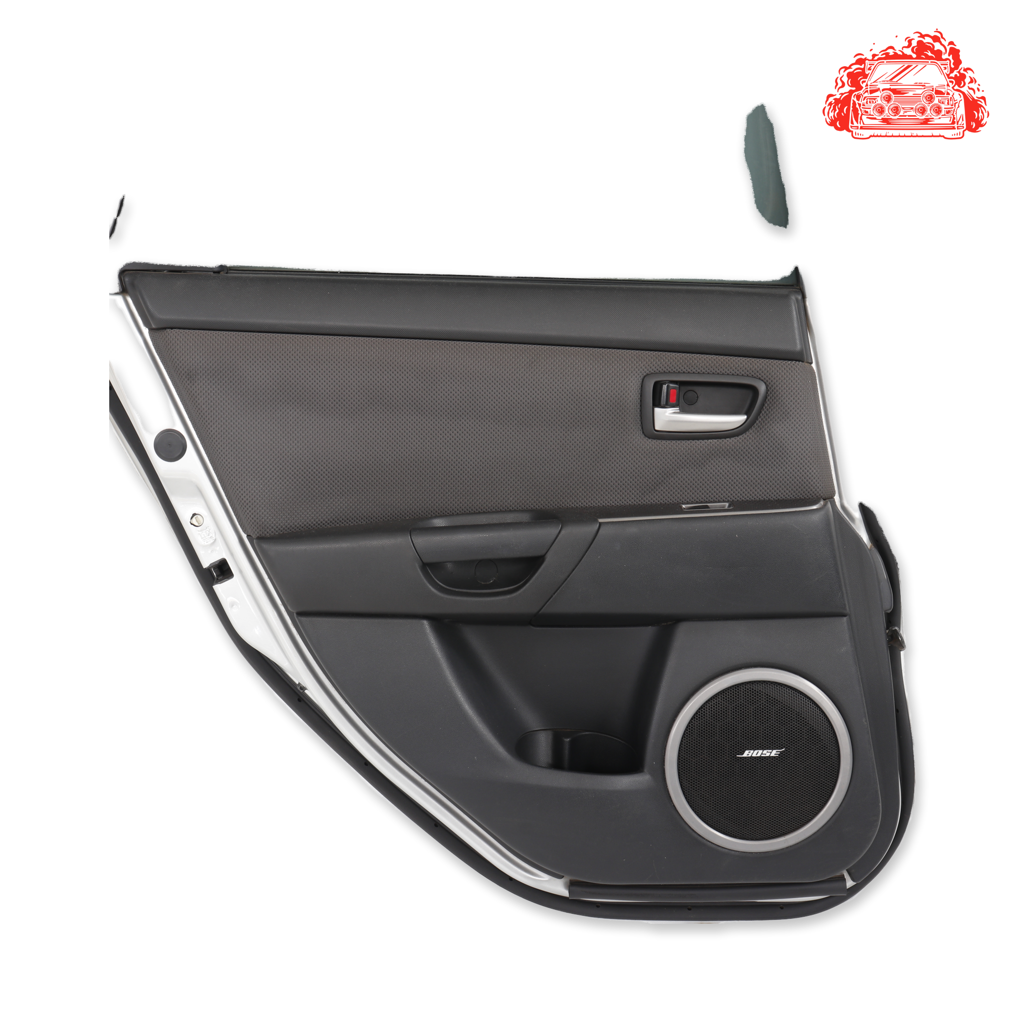 Used Mazda3 2.3 MPS Silver Passenger Side Rear Door Panel