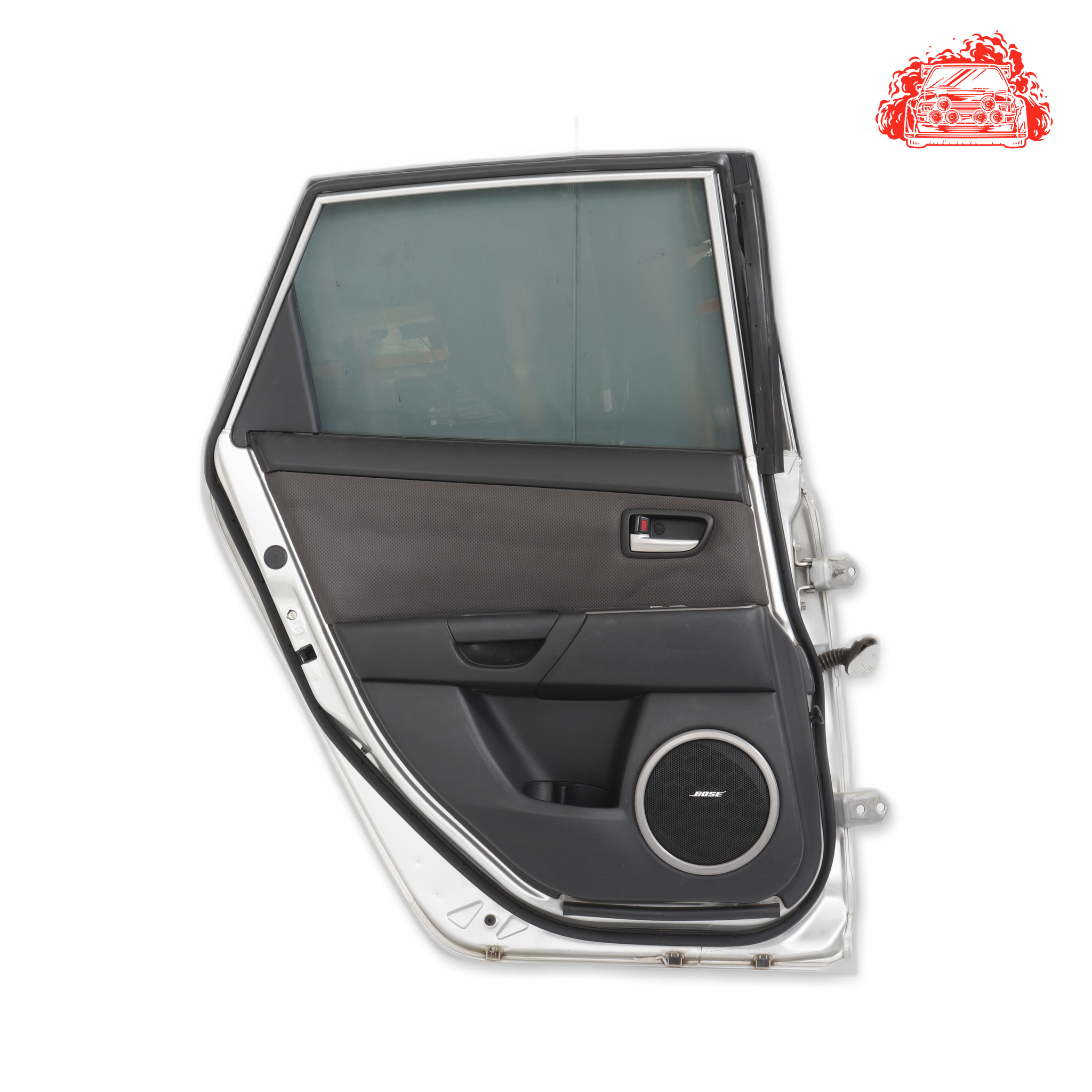 MAZDA3 2.3 MPS Silver Passenger Side Rear Door Rubber