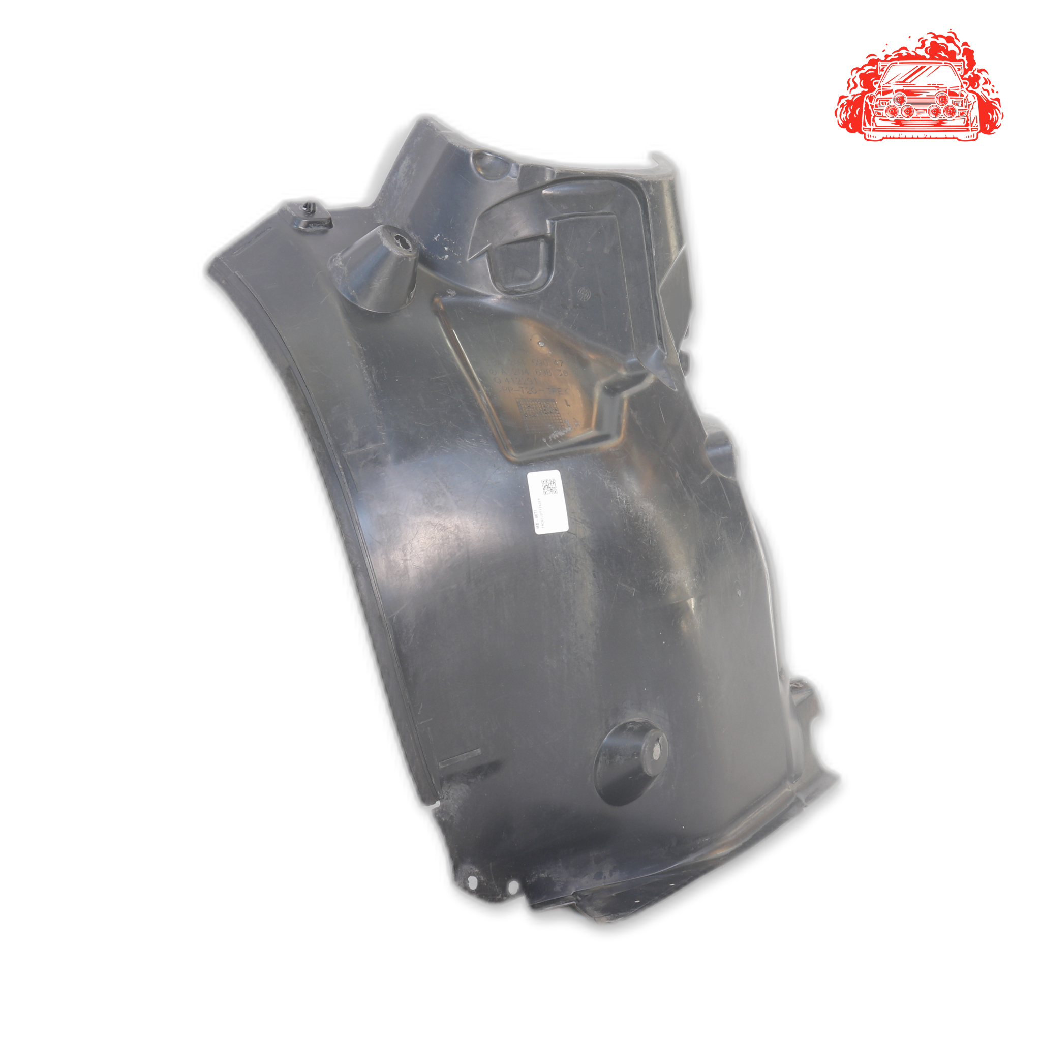 Used Mercedes-Benz C180 Passengers Side Front Fender Liner - OEM Part 2046904730