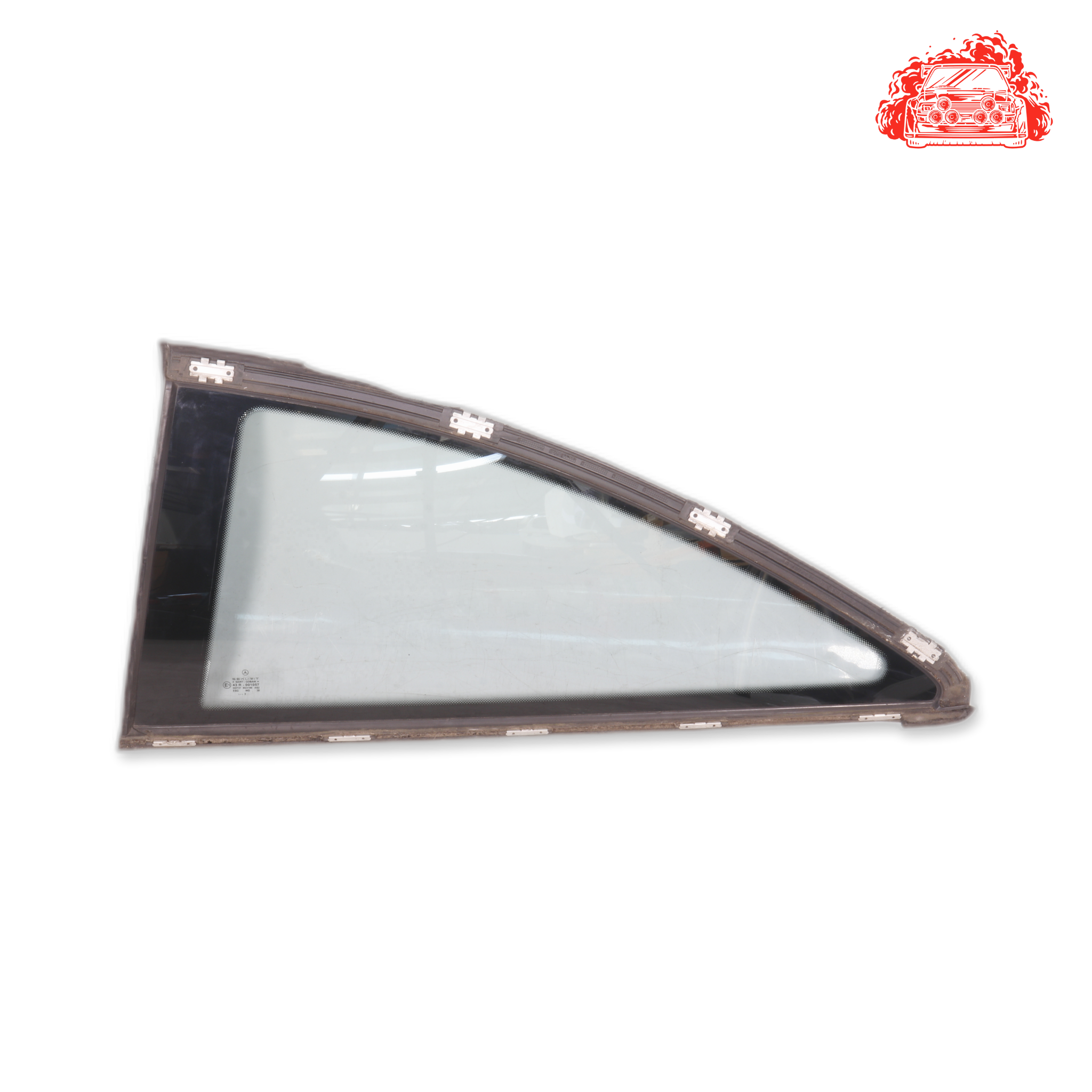 Used Mercedes-Benz C230K COUPE A/T Passenger Side Rear Quarter Window - OEM Part 43R001057