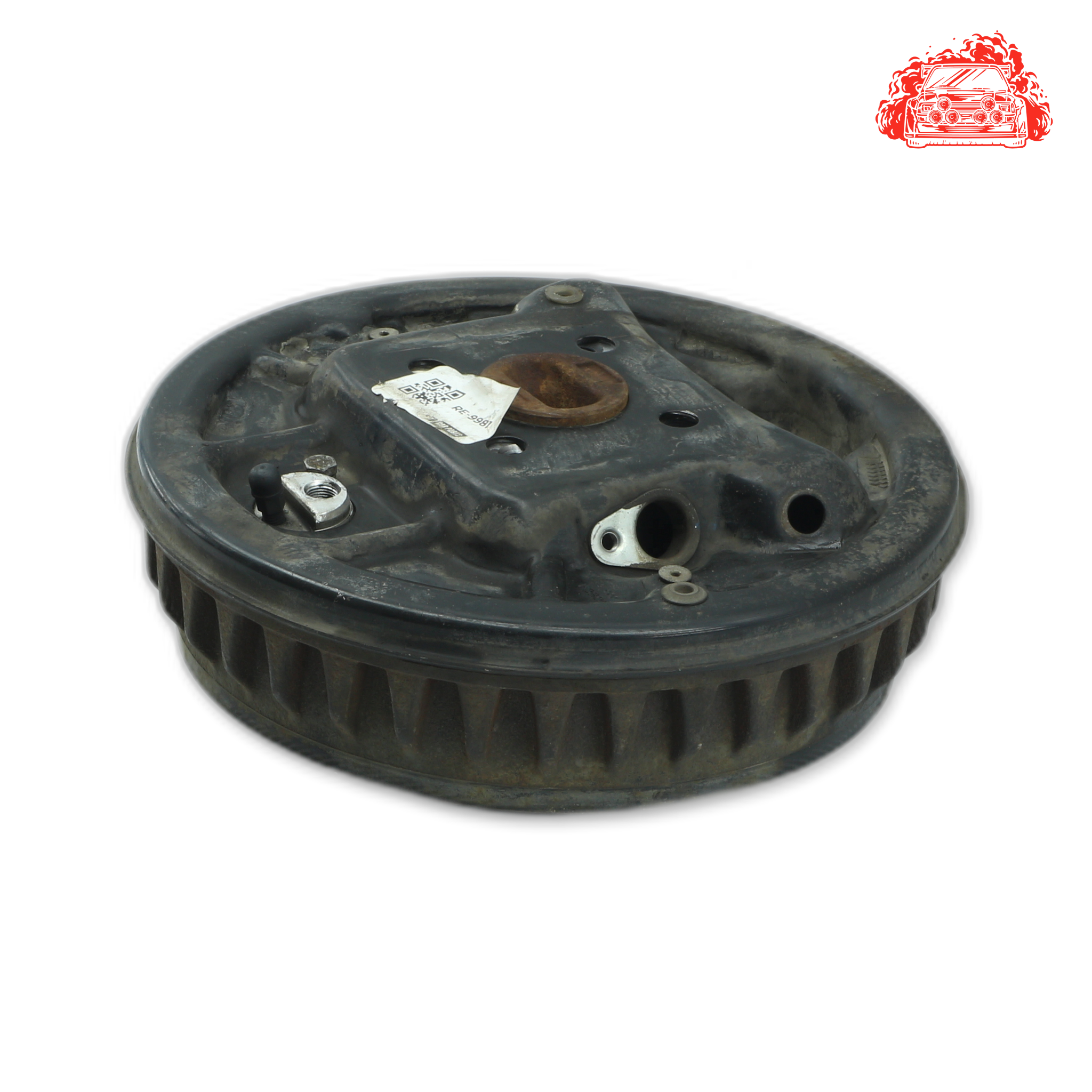 Used Renault Captur 900T Driver Side Rear Brake Drum - OEM Part 026156p44010110r