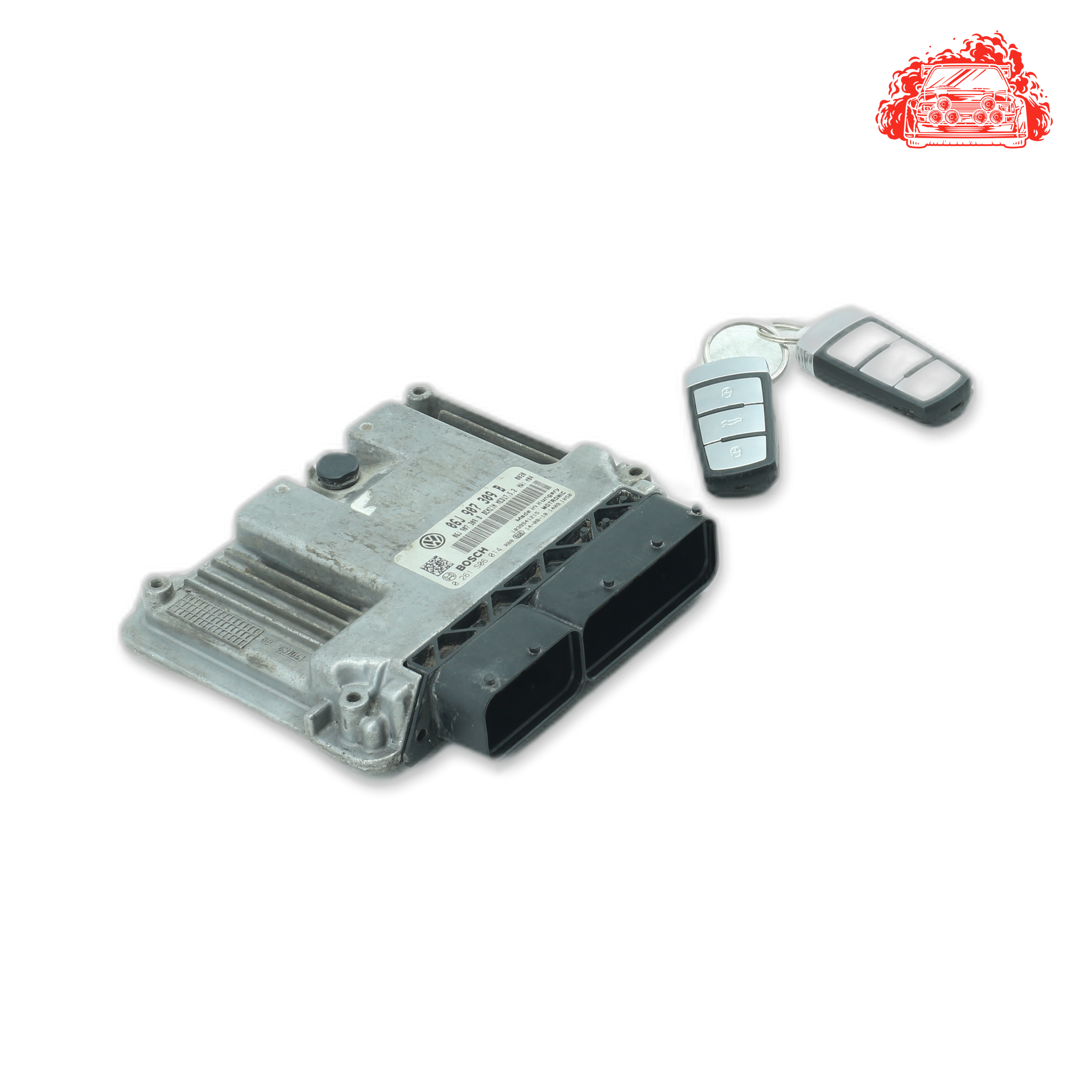 Used VOLKSWAGEN PASSAT 1.8 TSI COMFORTLINE DSG Key and ECU - OEM Part 06j907309b