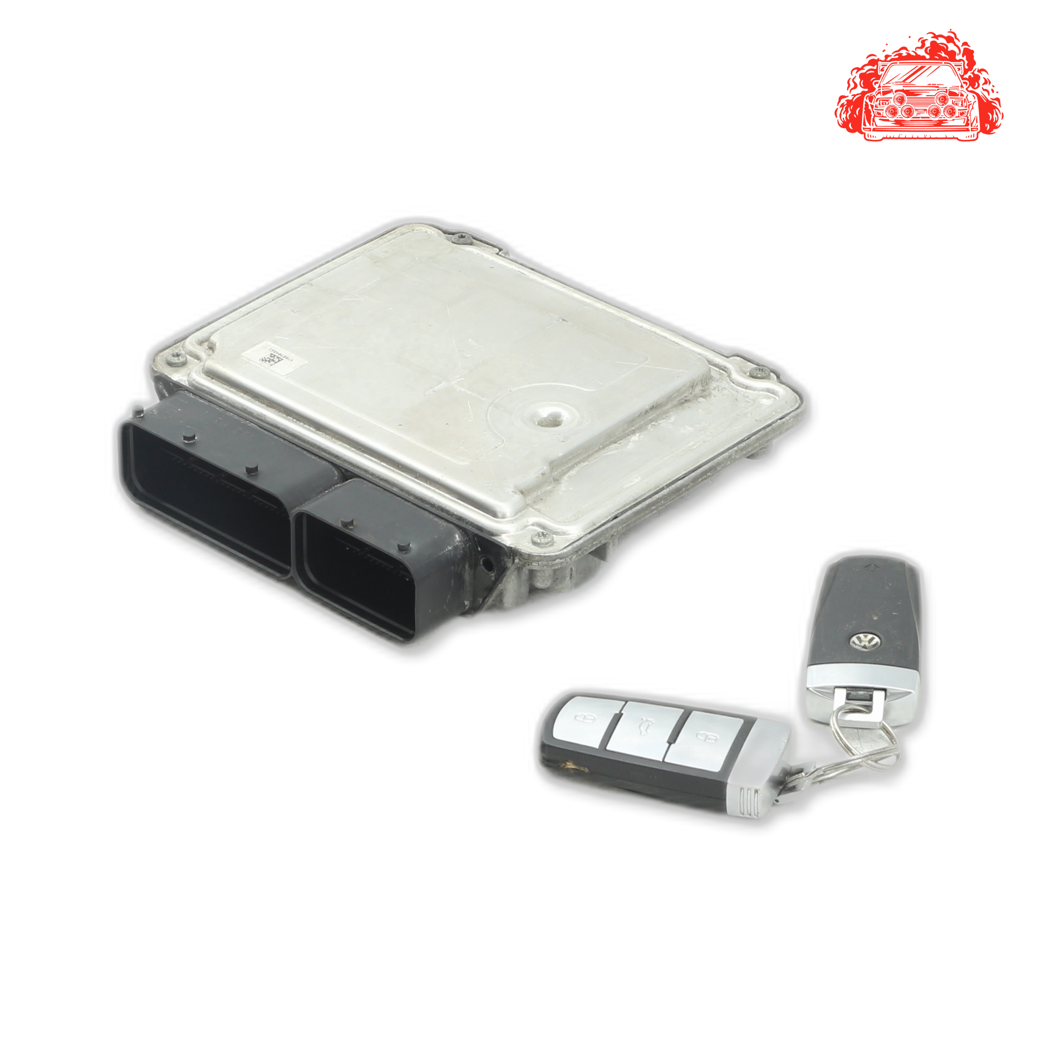 Used VOLKSWAGEN PASSAT 1.8 TSI COMFORTLINE DSG Key and ECU - OEM Part 06j907309b