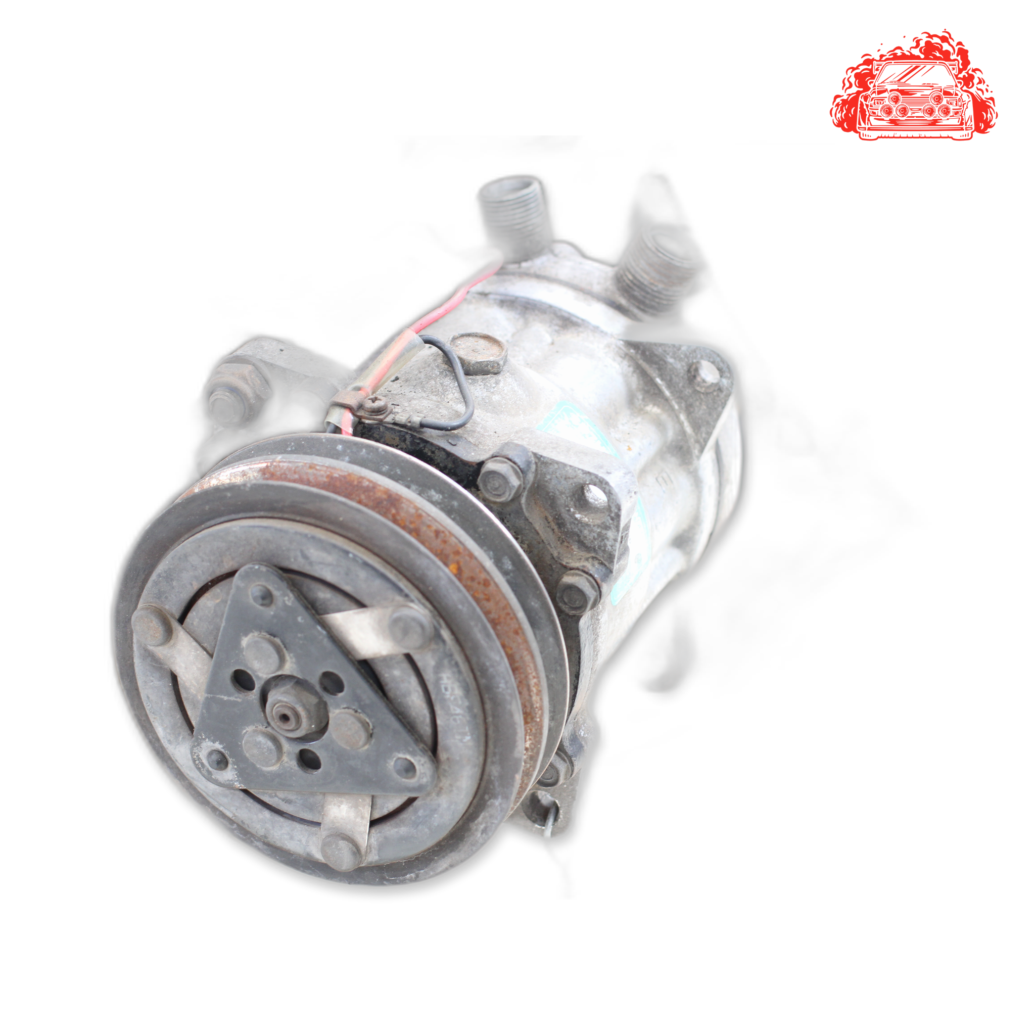 Used VOLKSWAGEN GOLF MK1 CITI CHICO 1.4i White Air Conditioning Pump SD7H13