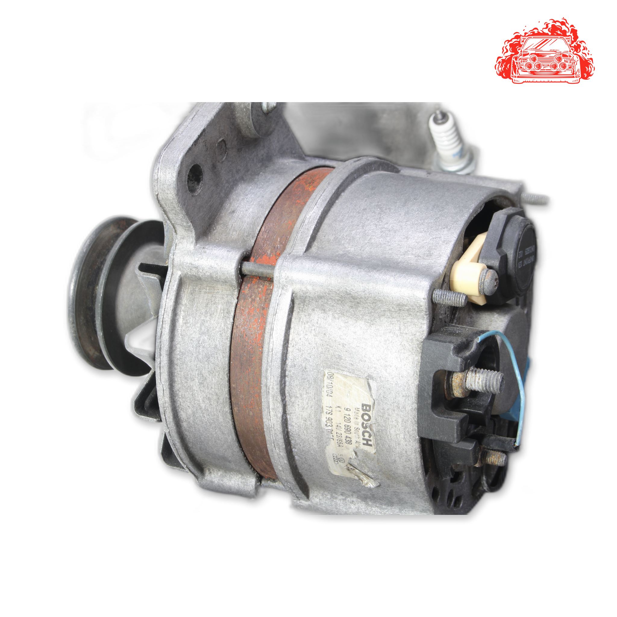 Used VOLKSWAGEN GOLF MK1 CITI CHICO 1.4i White Alternator - OEM Part 9120690438