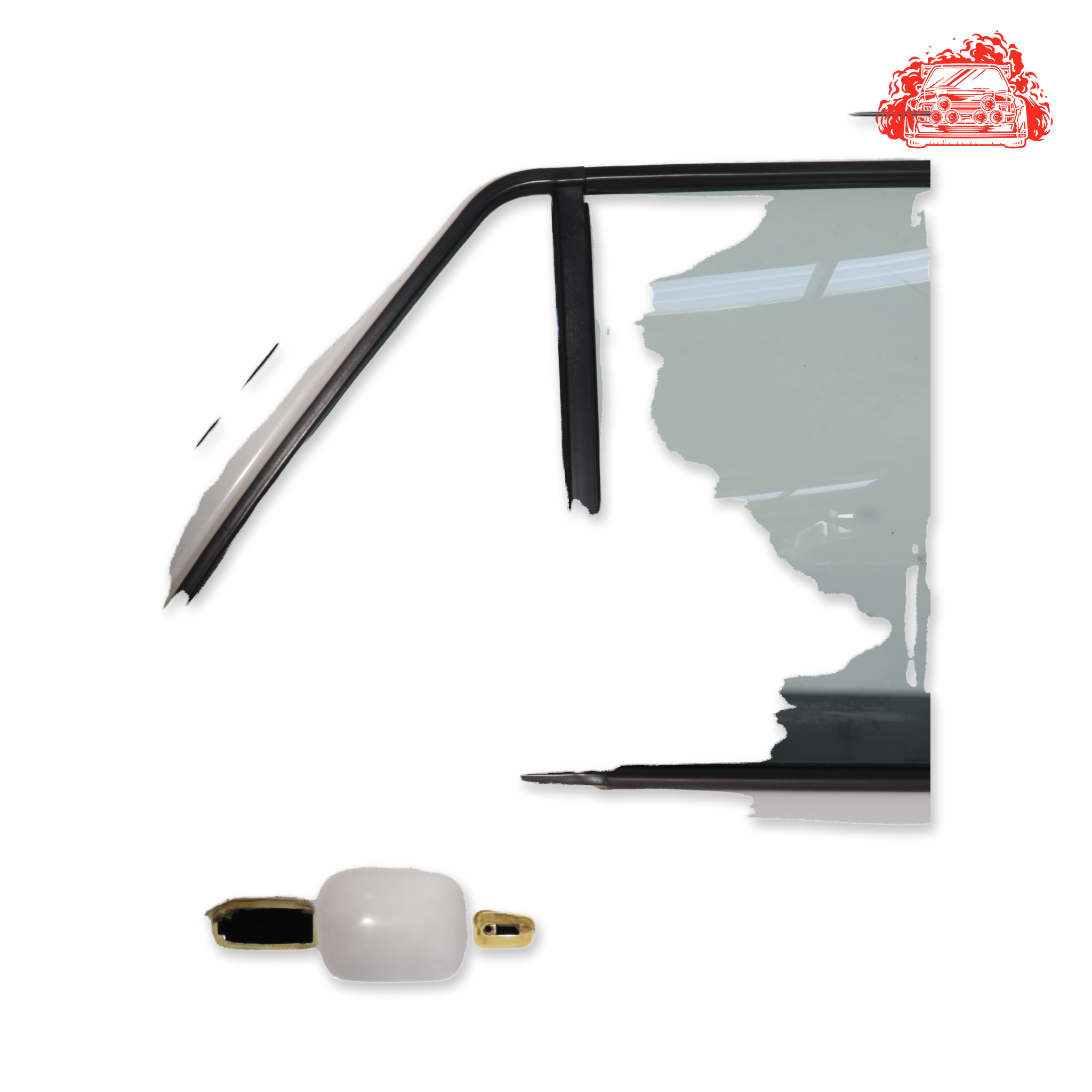 Used VOLKSWAGEN GOLF MK1 CITI CHICO 1.4i White Driver Side Rear Quarter Window
