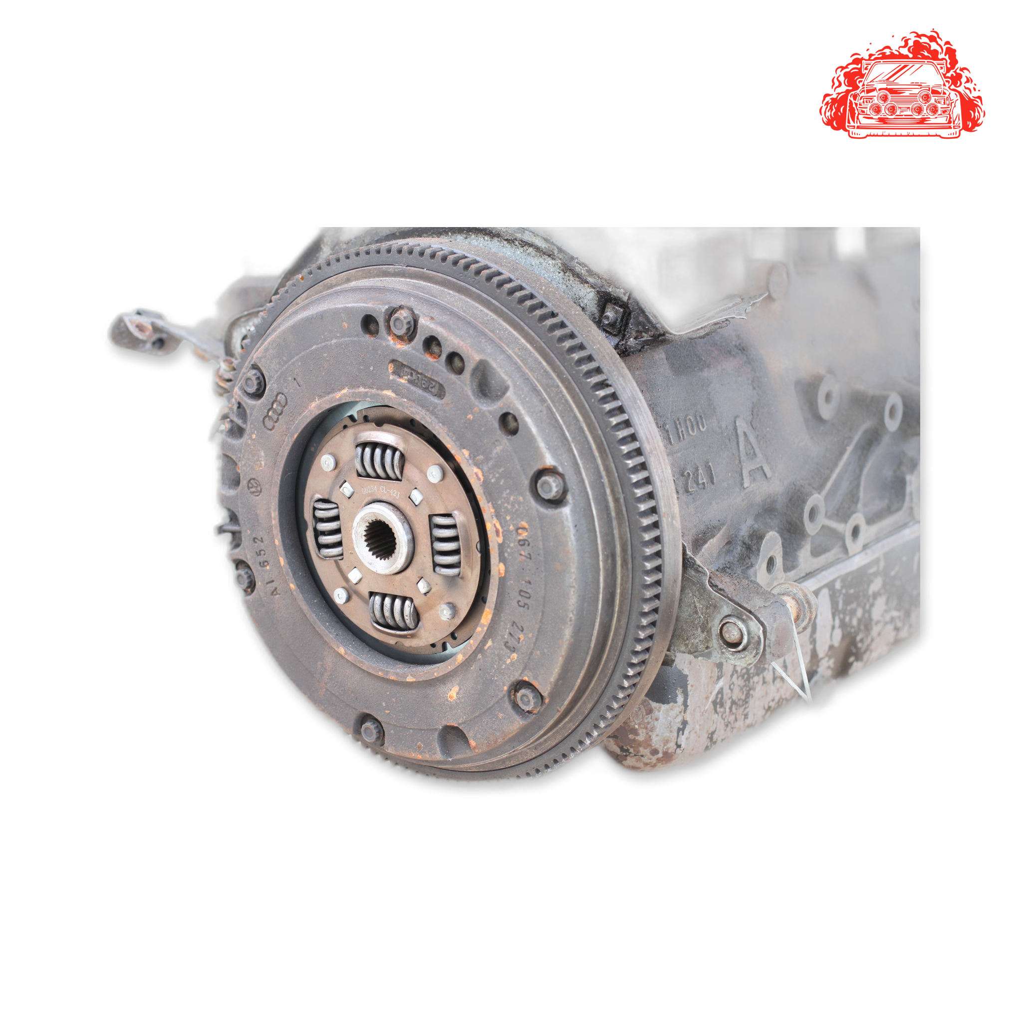 Used VOLKSWAGEN GOLF MK1 CITI CHICO 1.4i White Flywheel - OEM Part 067105273