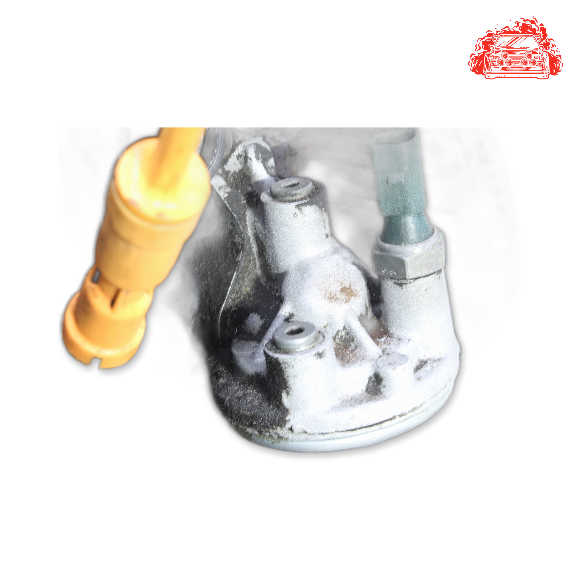 Used VW Golf MK1 Citi Chico 1.4i White Oil Filter Housing