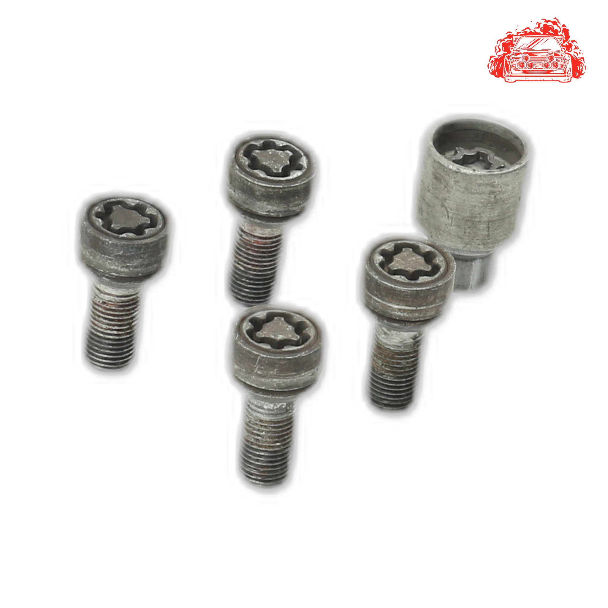 Used VOLKSWAGEN POLO VIVO 1.4 TRENDLINE 5Dr White Lock Nuts Set
