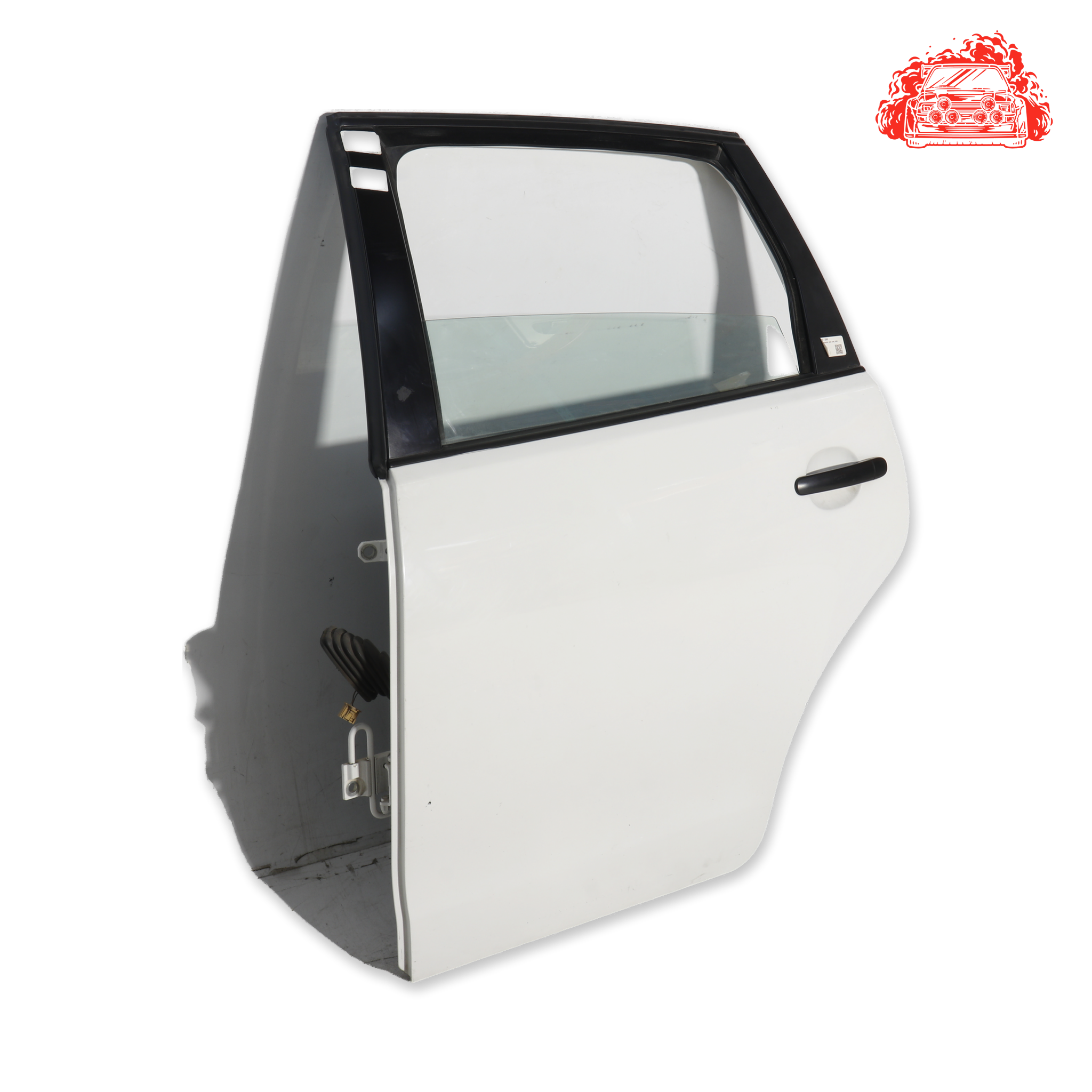 Used VOLKSWAGEN POLO VIVO 1.4 TRENDLINE 5Dr White Passenger Side Rear Door