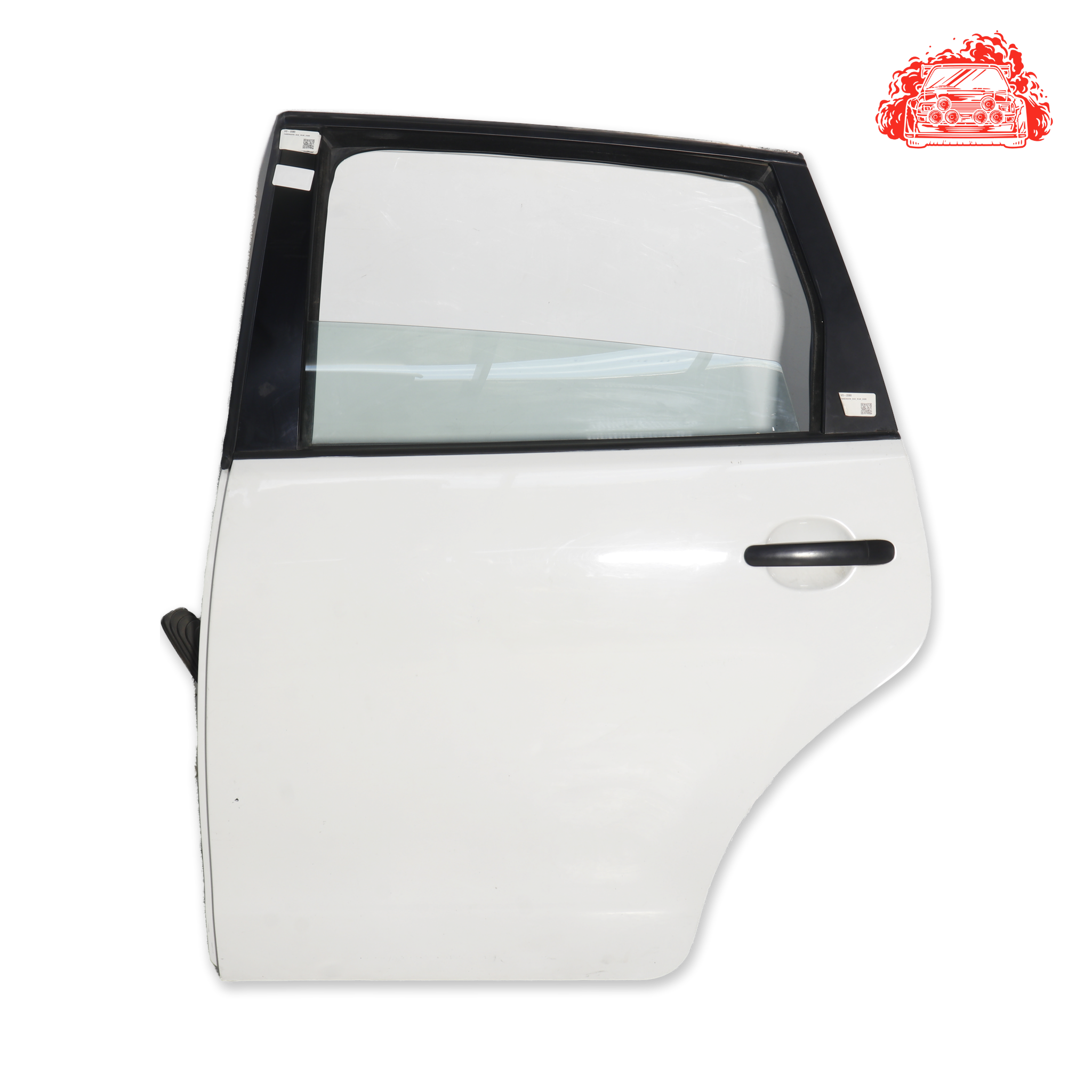 Used VOLKSWAGEN POLO VIVO 1.4 TRENDLINE 5Dr White Passenger Side Rear Door