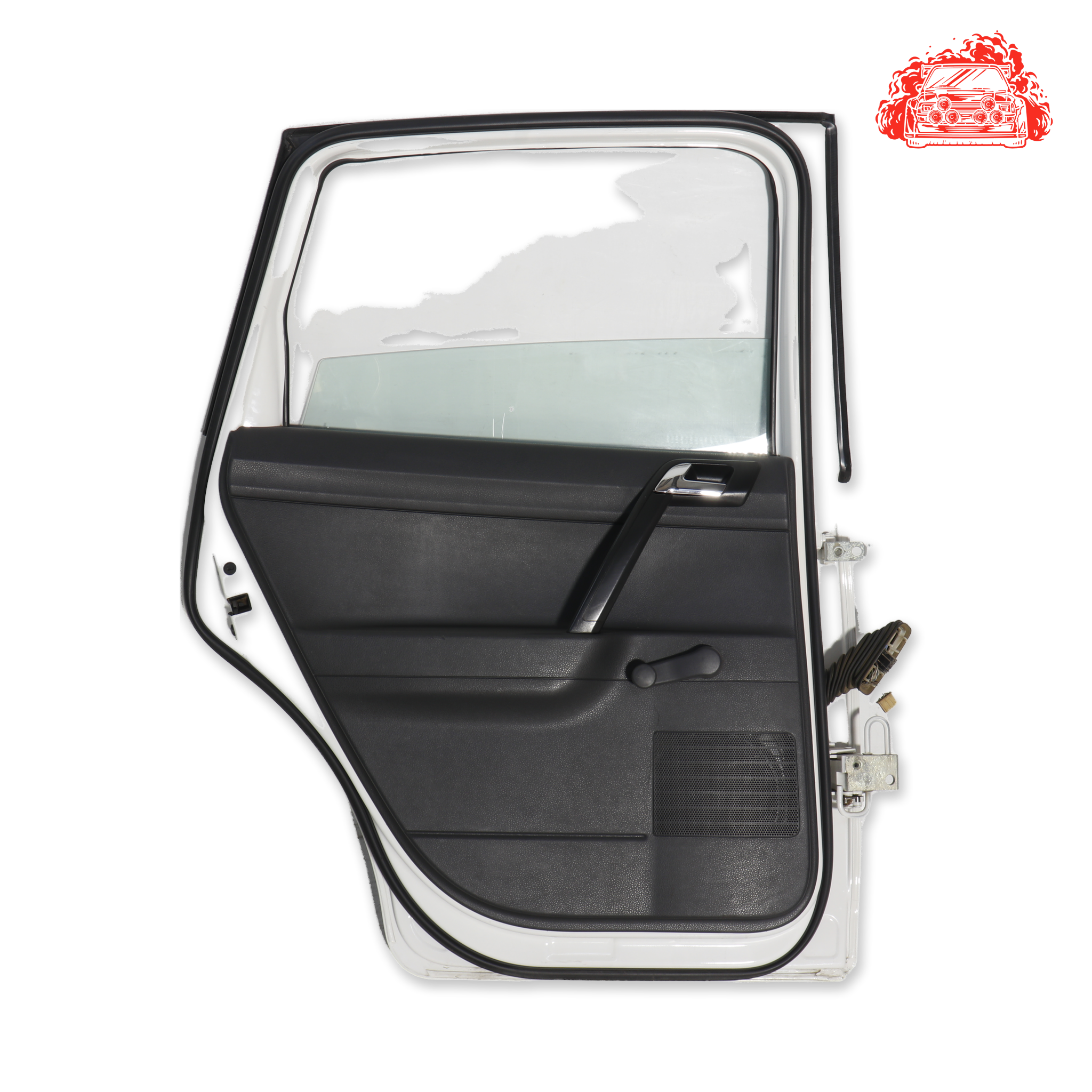 Used VOLKSWAGEN POLO VIVO 1.4 TRENDLINE 5Dr White Passenger Side Rear Door