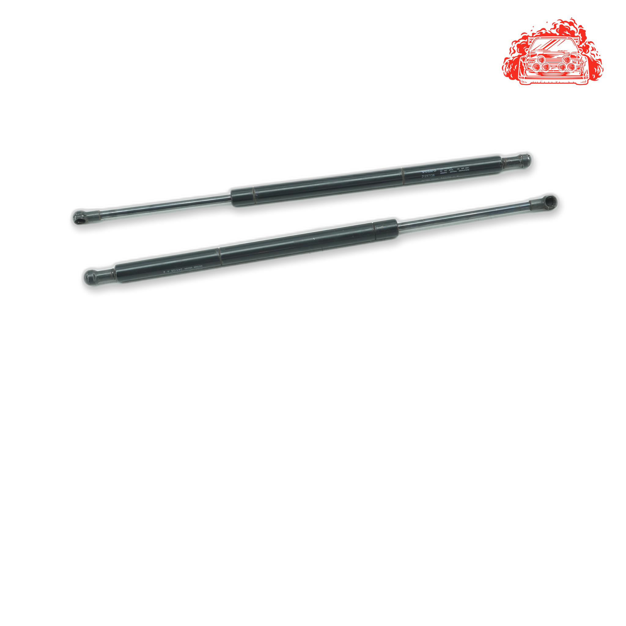 Used Volvo XC60 D5 Geartronic Boot Tailgate Gas Struts Set - OEM Part 31297156