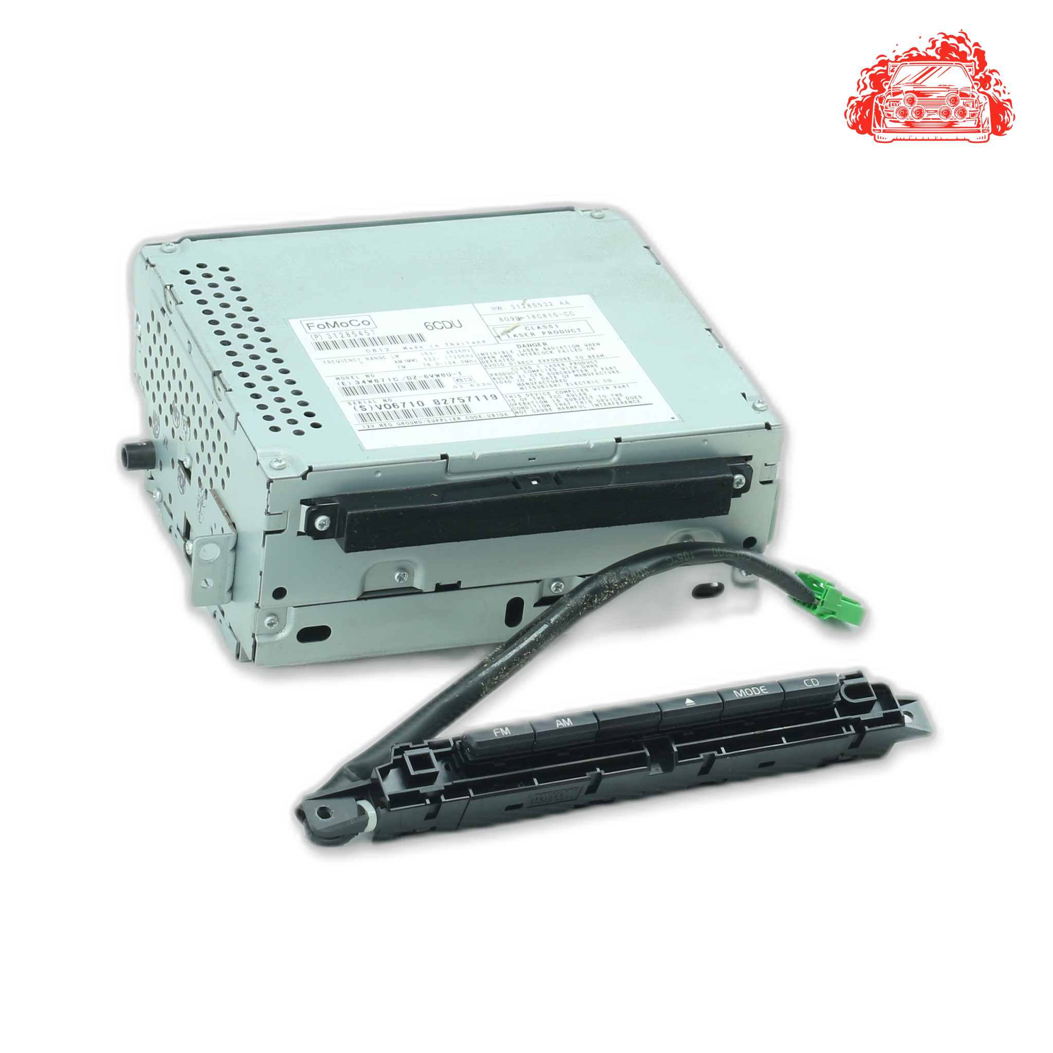 Used Volvo XC60 D5 Geartronic CD Changer - OEM Part 8G9N18C815CC,31300019